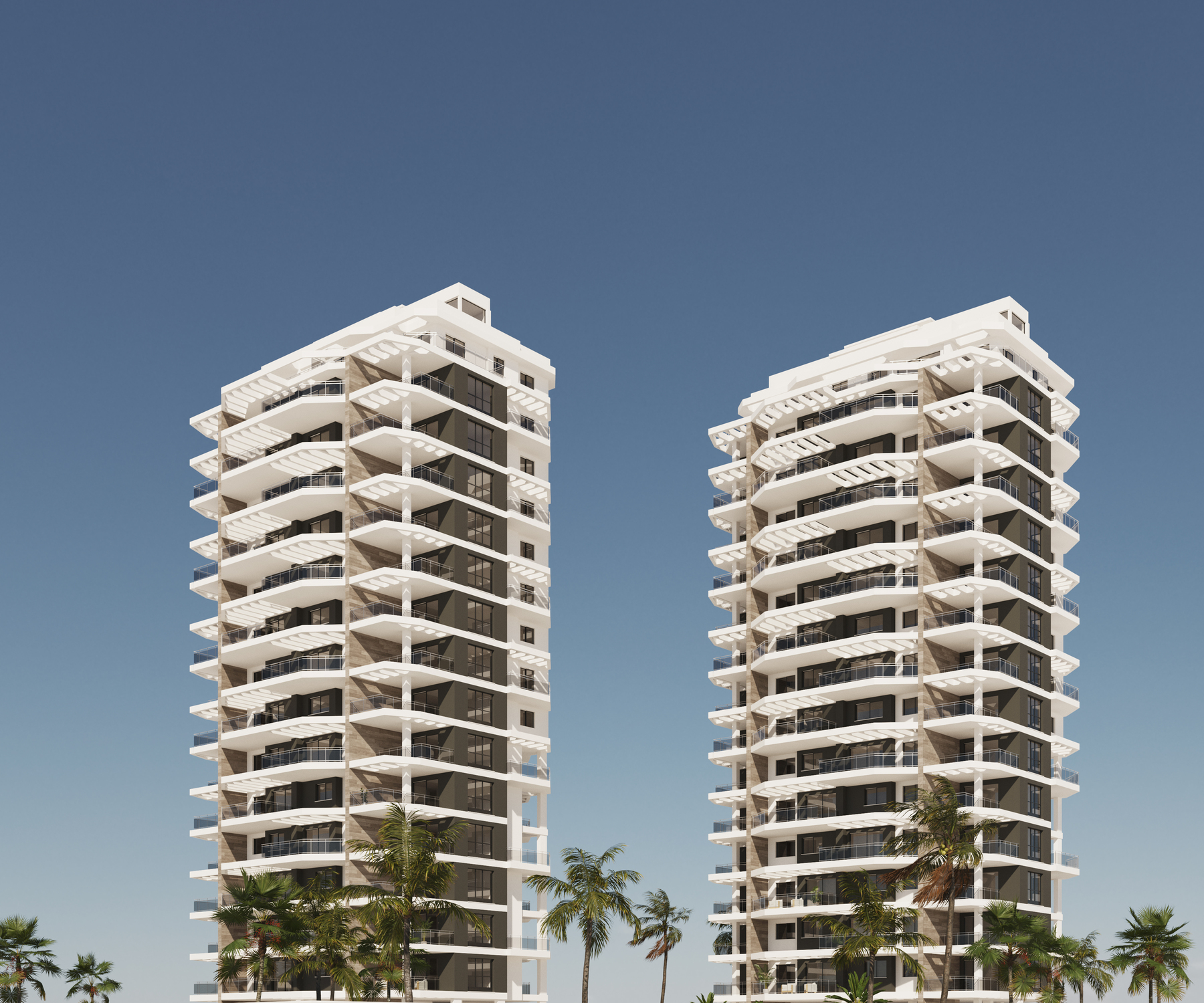 Master bedroom in apartment for sale in Calpe