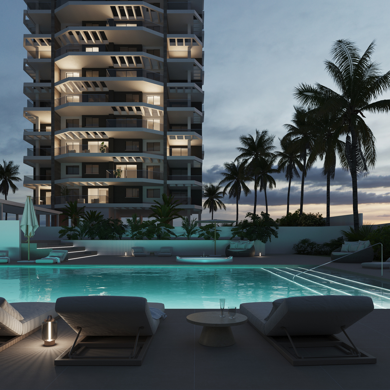 Exterior view in apartment for sale in Calpe
