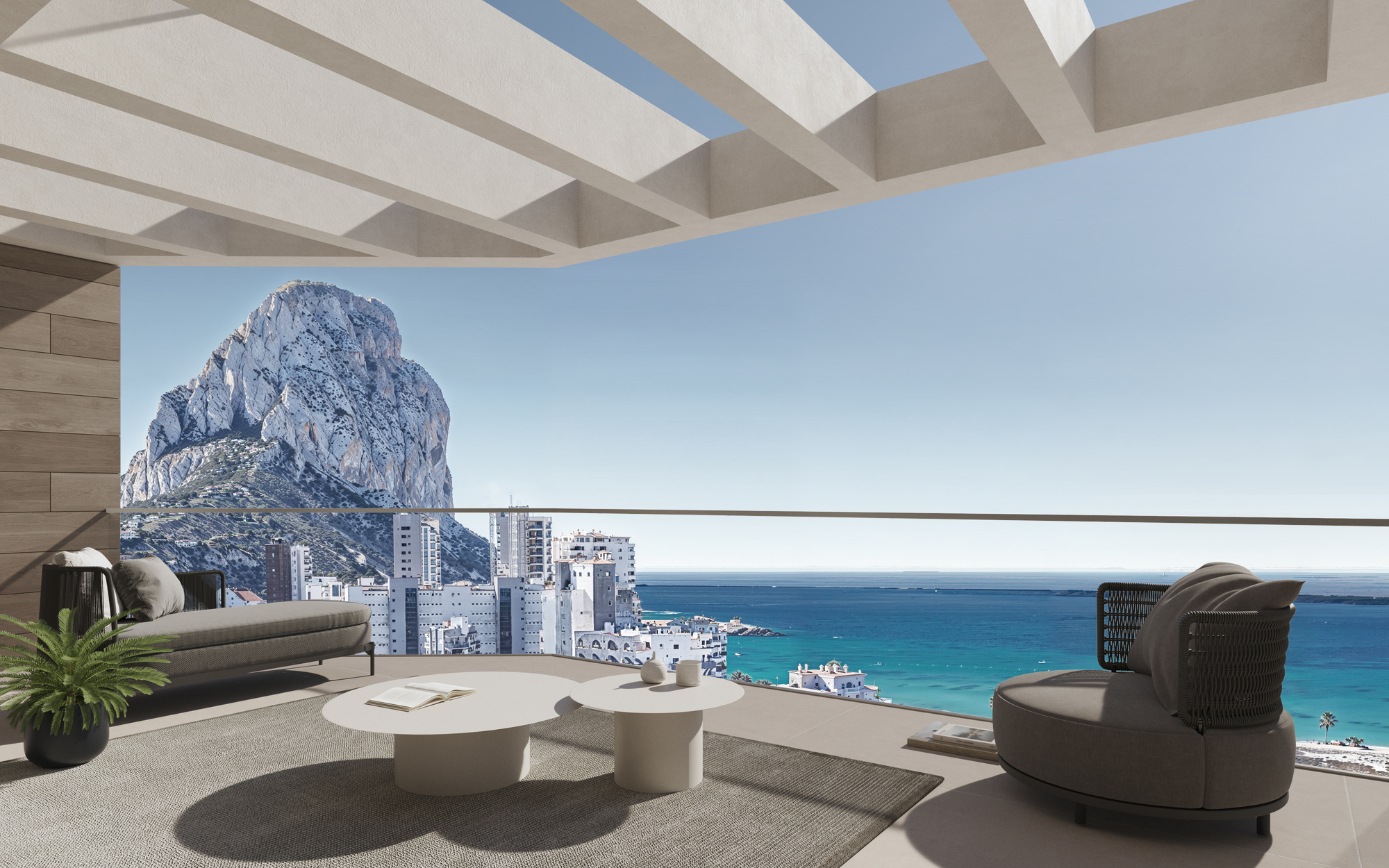 Located in the beautiful town of Calpe, this residential complex offers a unique living experience o