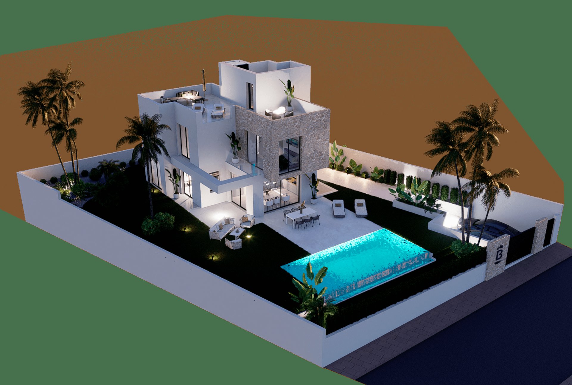 Bedroom in villa for sale in Finestrat