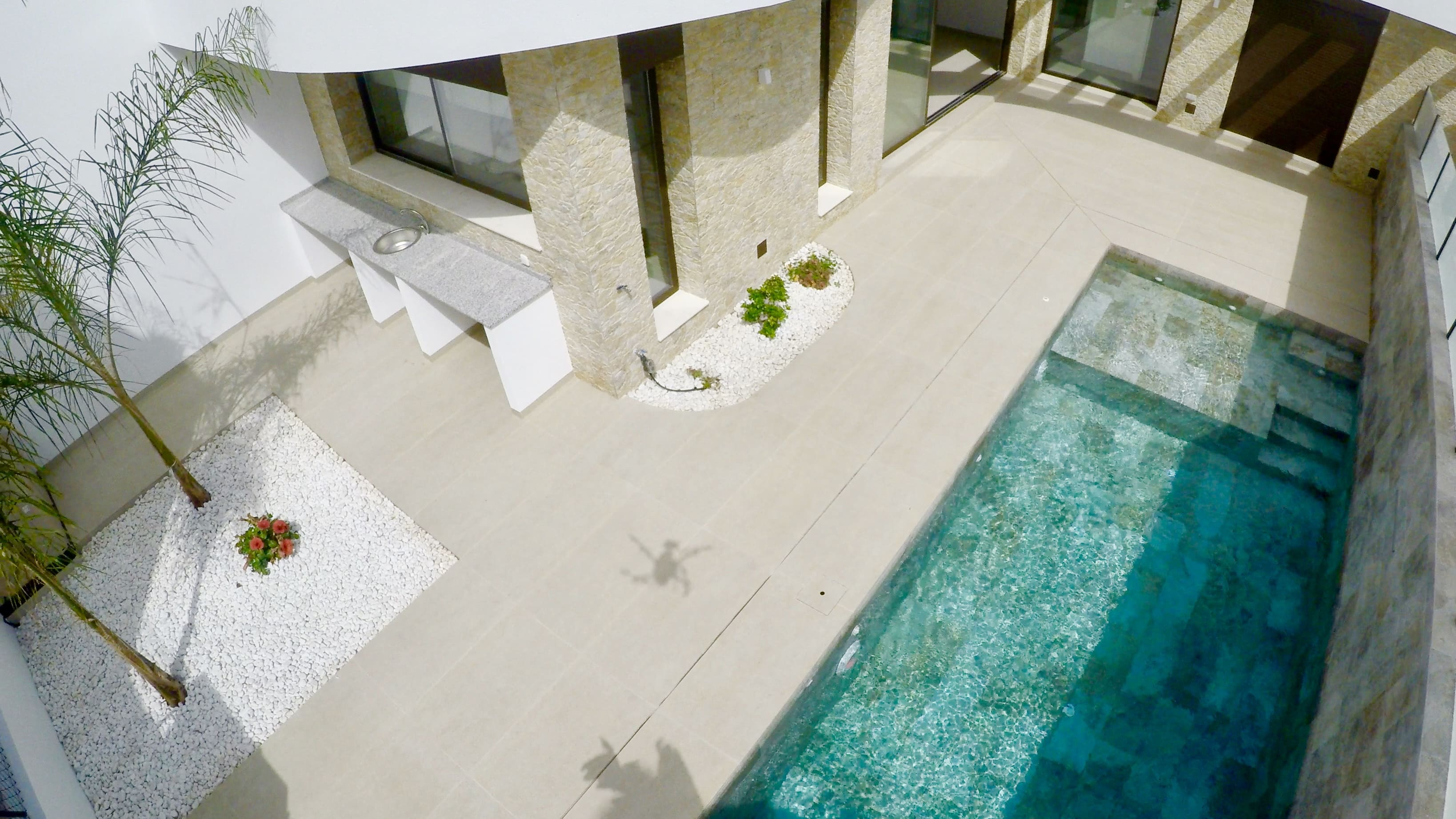 Pool area in terraced for sale in Heredades