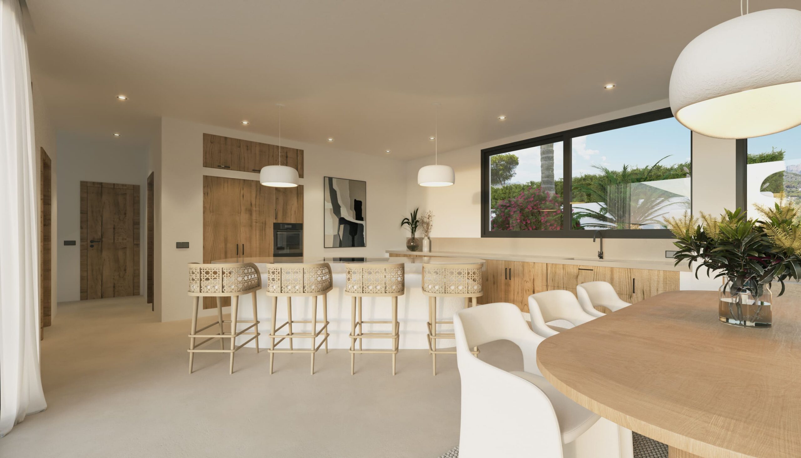 Kitchen in villa for sale in Jávea