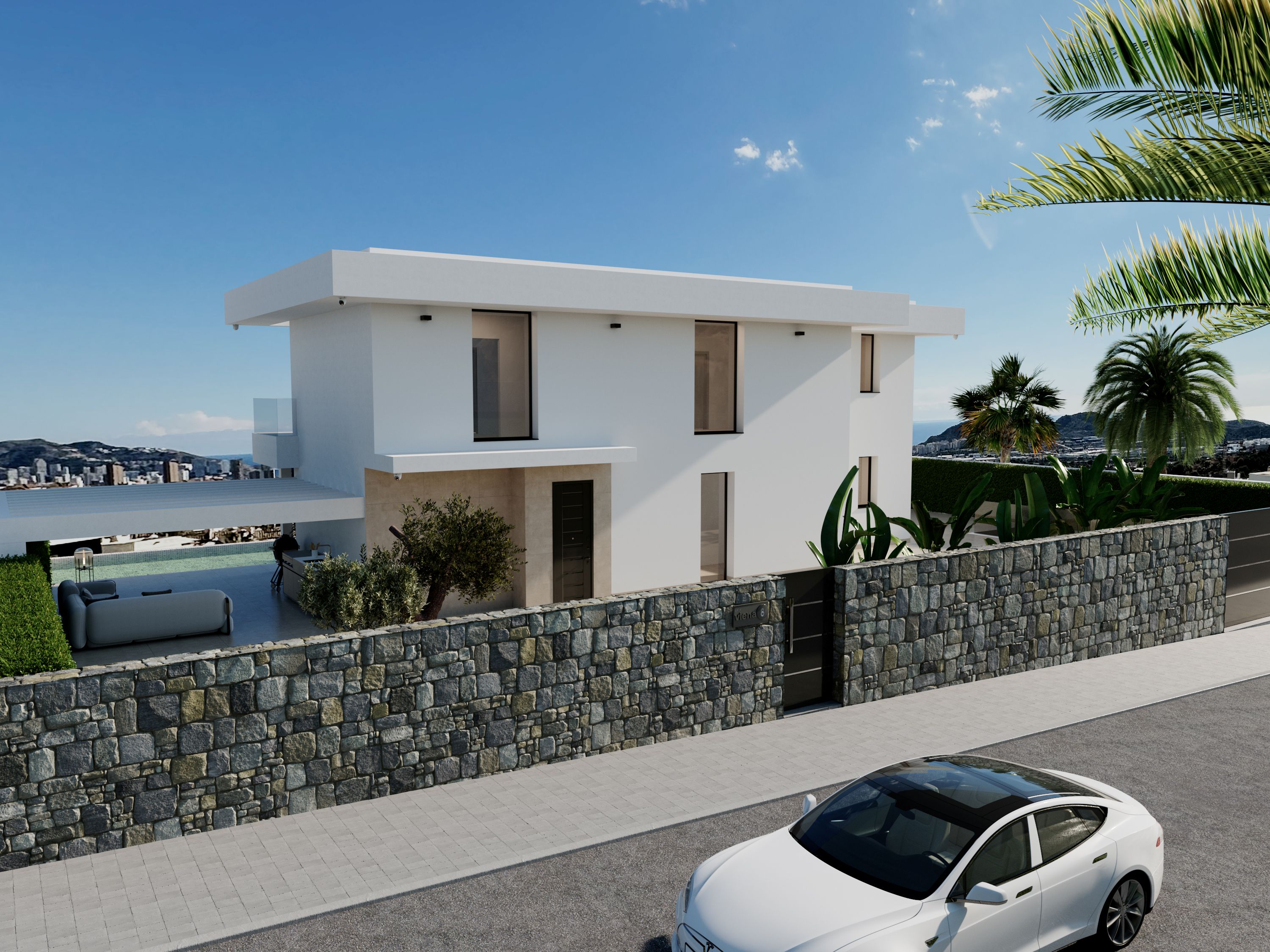 Bedroom in villa for sale in Finestrat