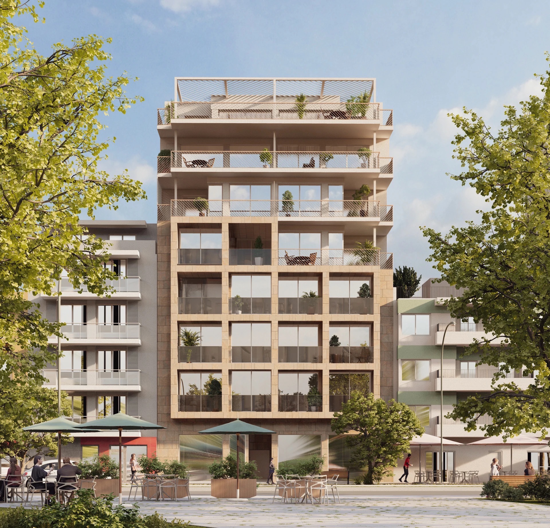 Living room in apartment for sale in La Vila Joiosa
