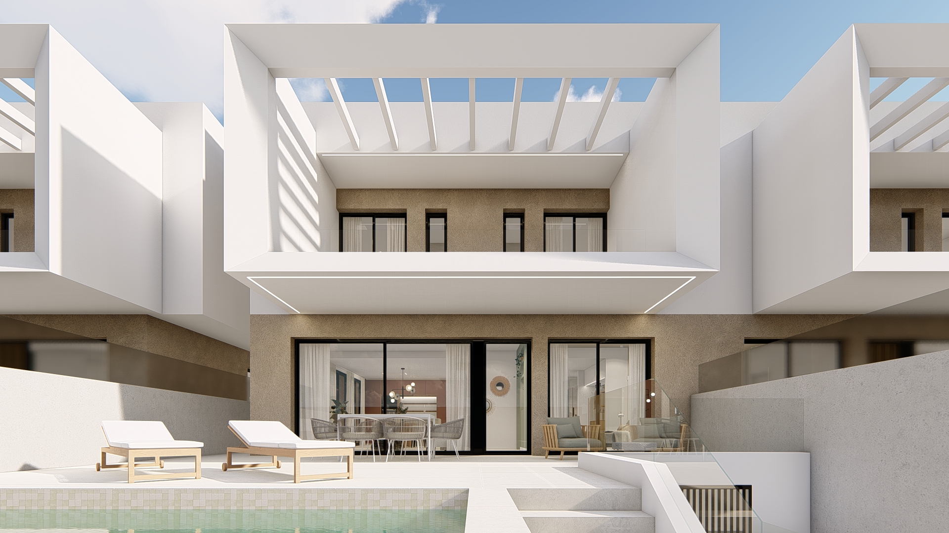 Exterior view in terraced for sale in Dolores