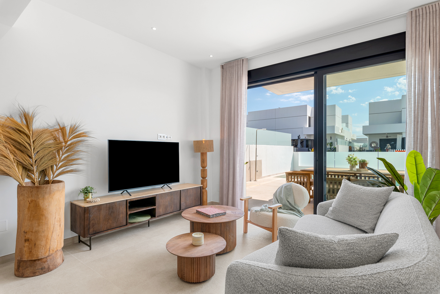 Pool area in terraced for sale in Dolores
