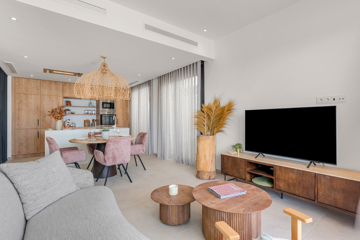 Dining area in terraced for sale in Dolores