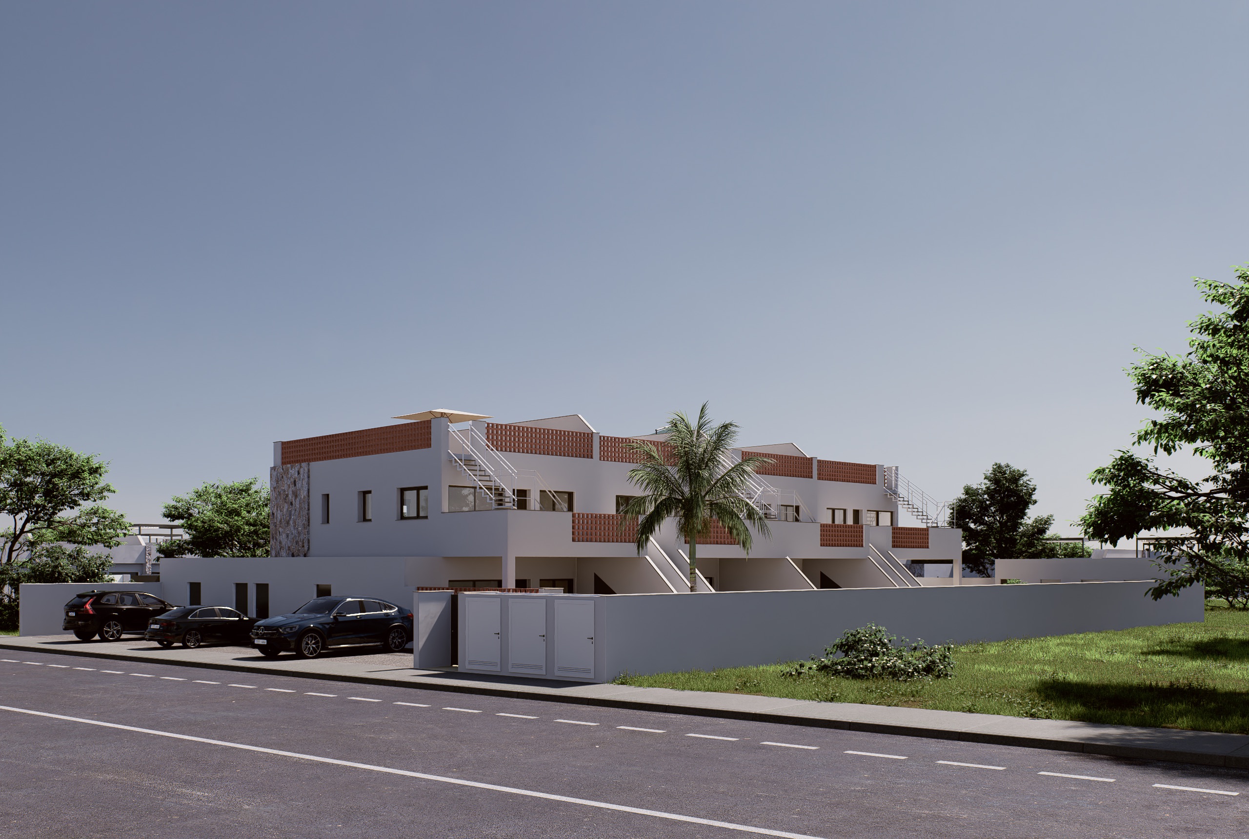 Exterior view in low_bungalow for sale in Pilar de la Horadada
