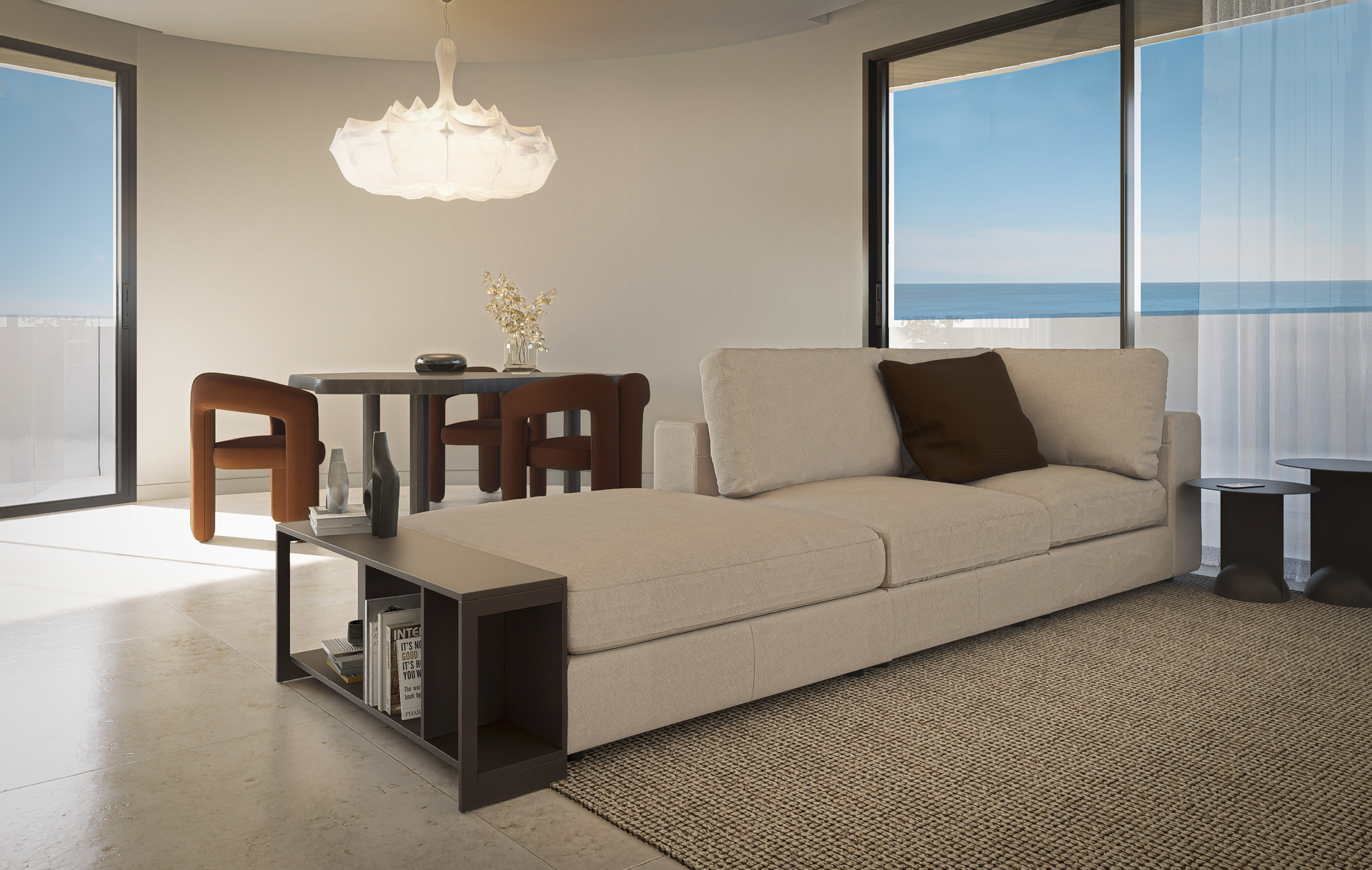 Garden in penthouse for sale in Calpe