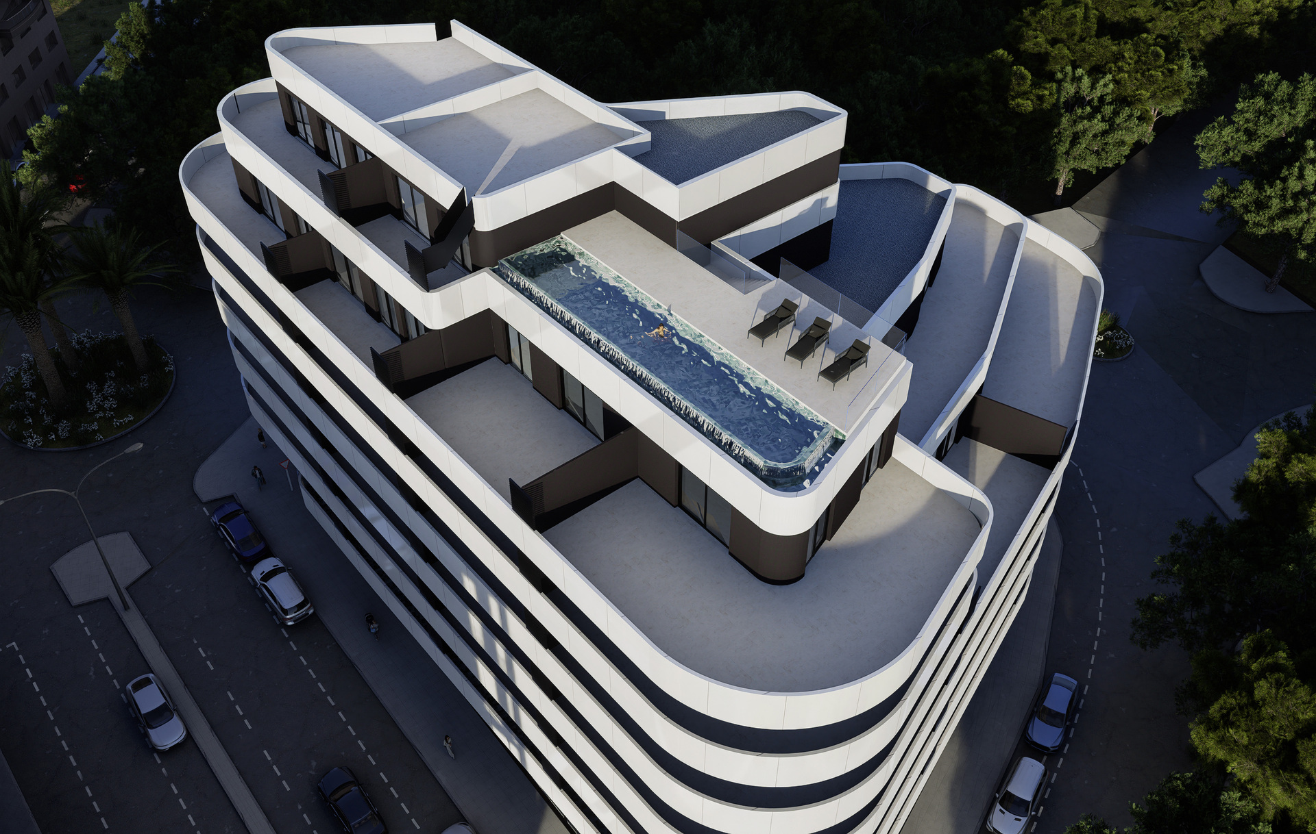 Terrace in apartment for sale in Calpe