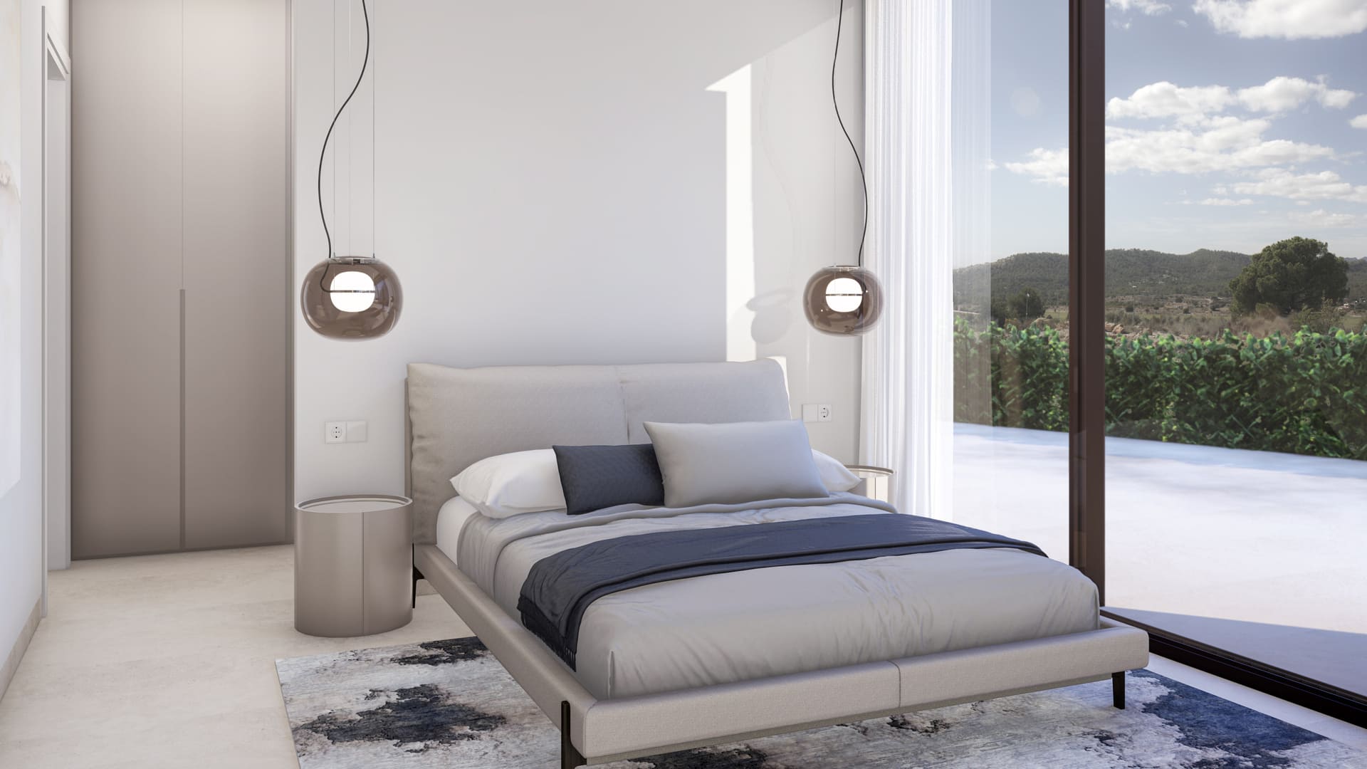 Bedroom in villa for sale in Finestrat