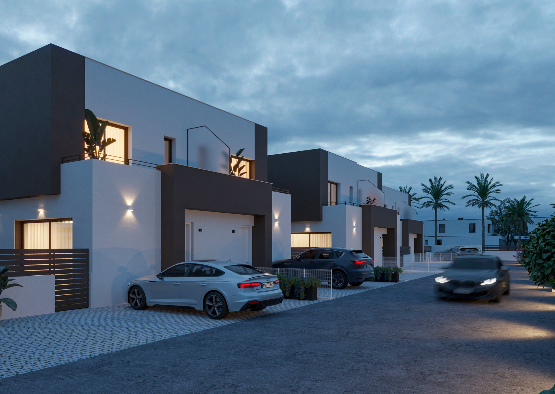 Living room in terraced for sale in Elche