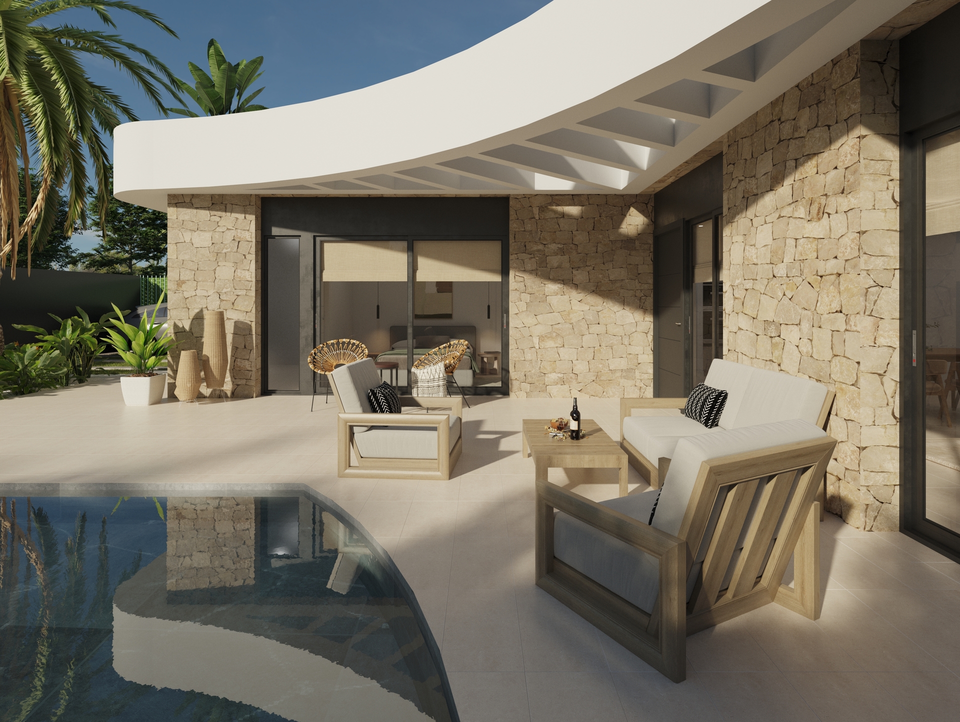 Kitchen in villa for sale in Los Montesinos