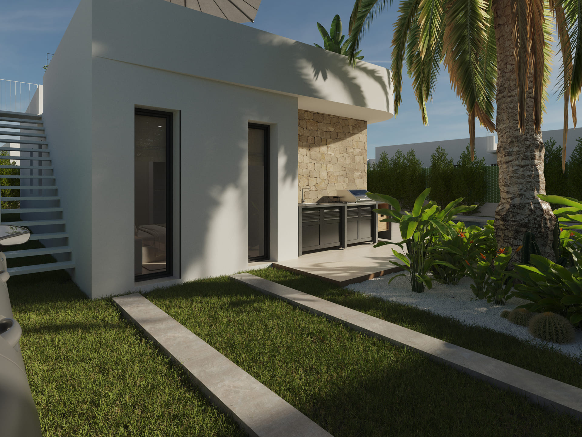 Bedroom in villa for sale in Los Montesinos