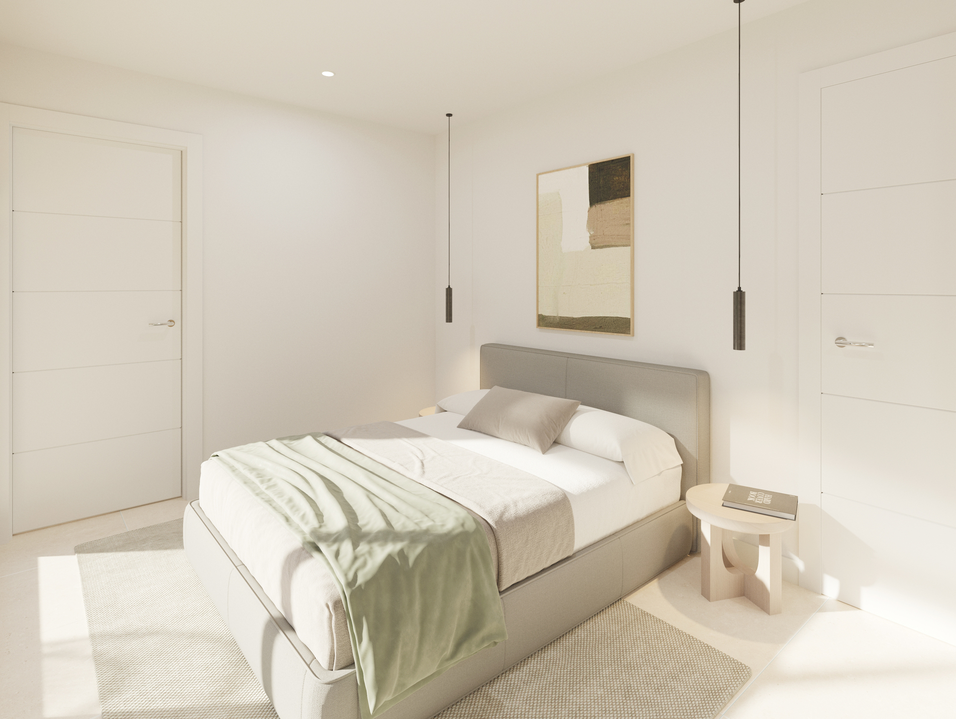 Bedroom in villa for sale in Los Montesinos