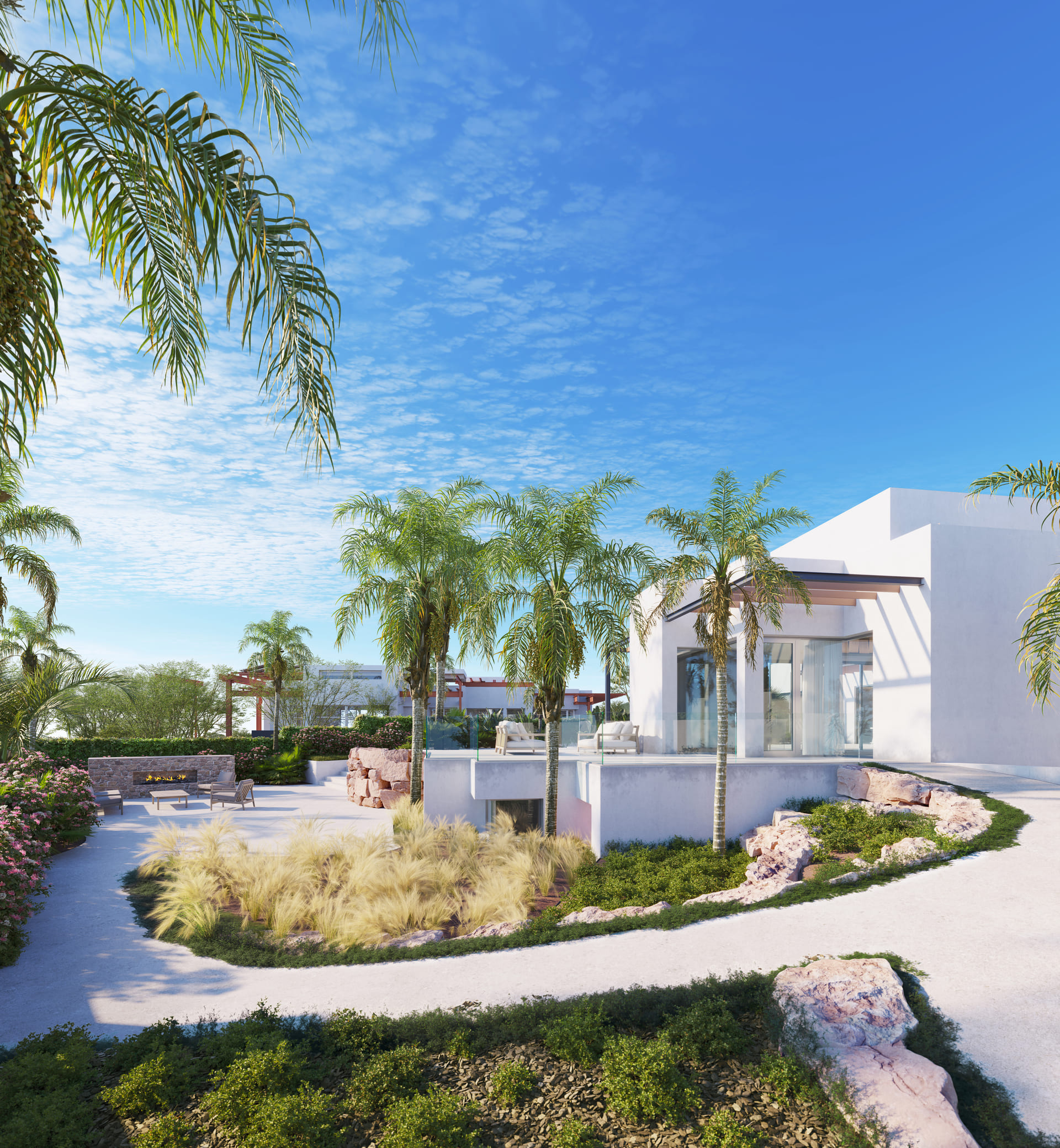 Terrace in villa for sale in Orihuela Costa