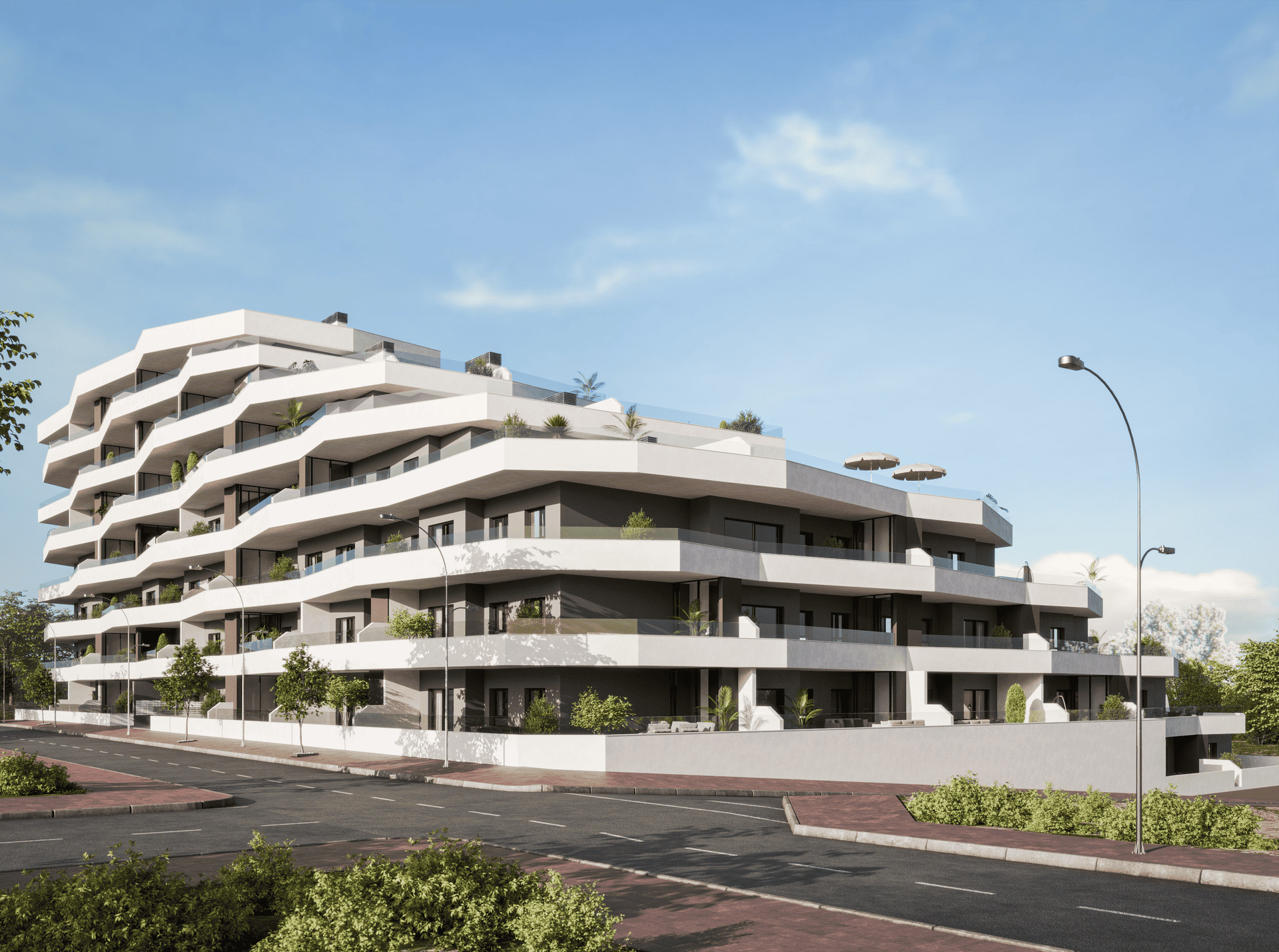 Exterior view in apartment for sale in San Miguel de Salinas