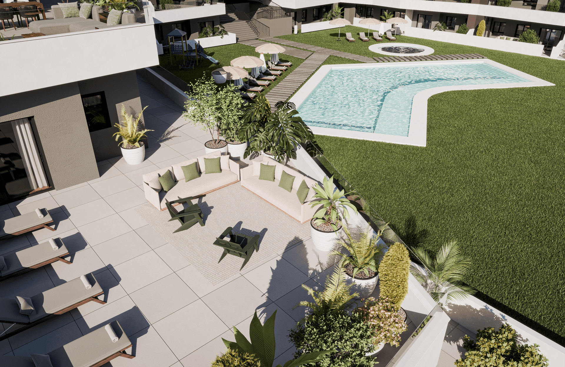 Terrace in apartment for sale in San Miguel de Salinas
