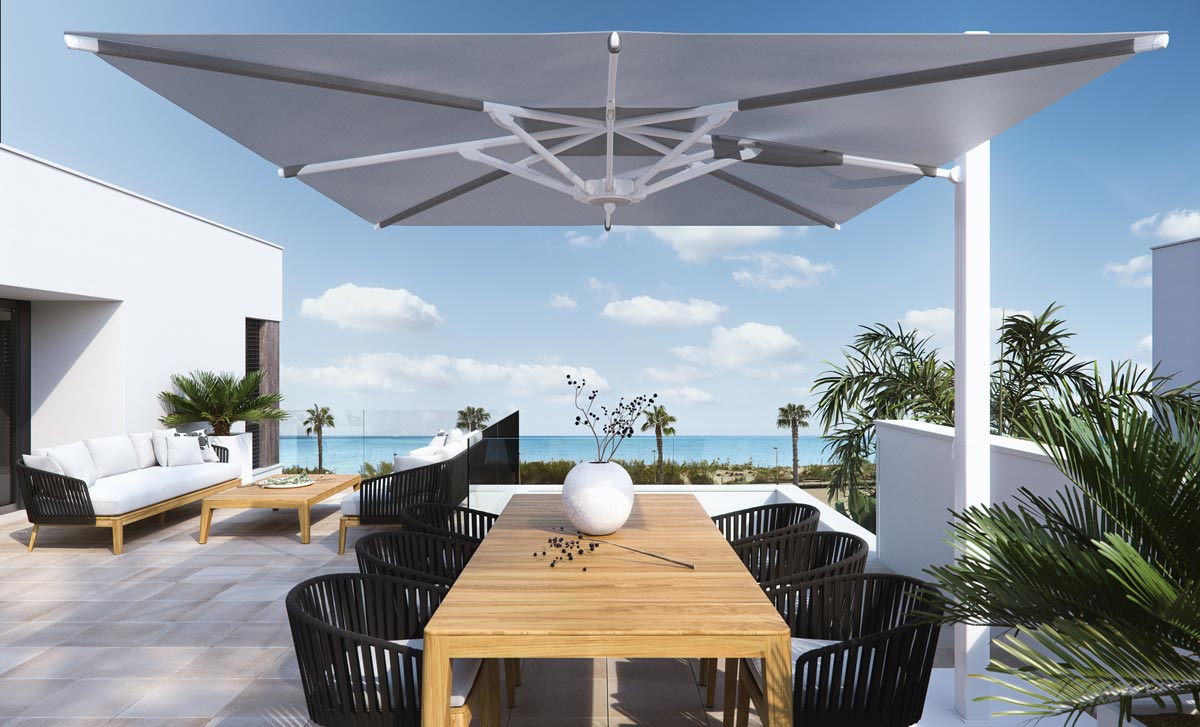 Terrace in villa for sale in Pilar de la Horadada