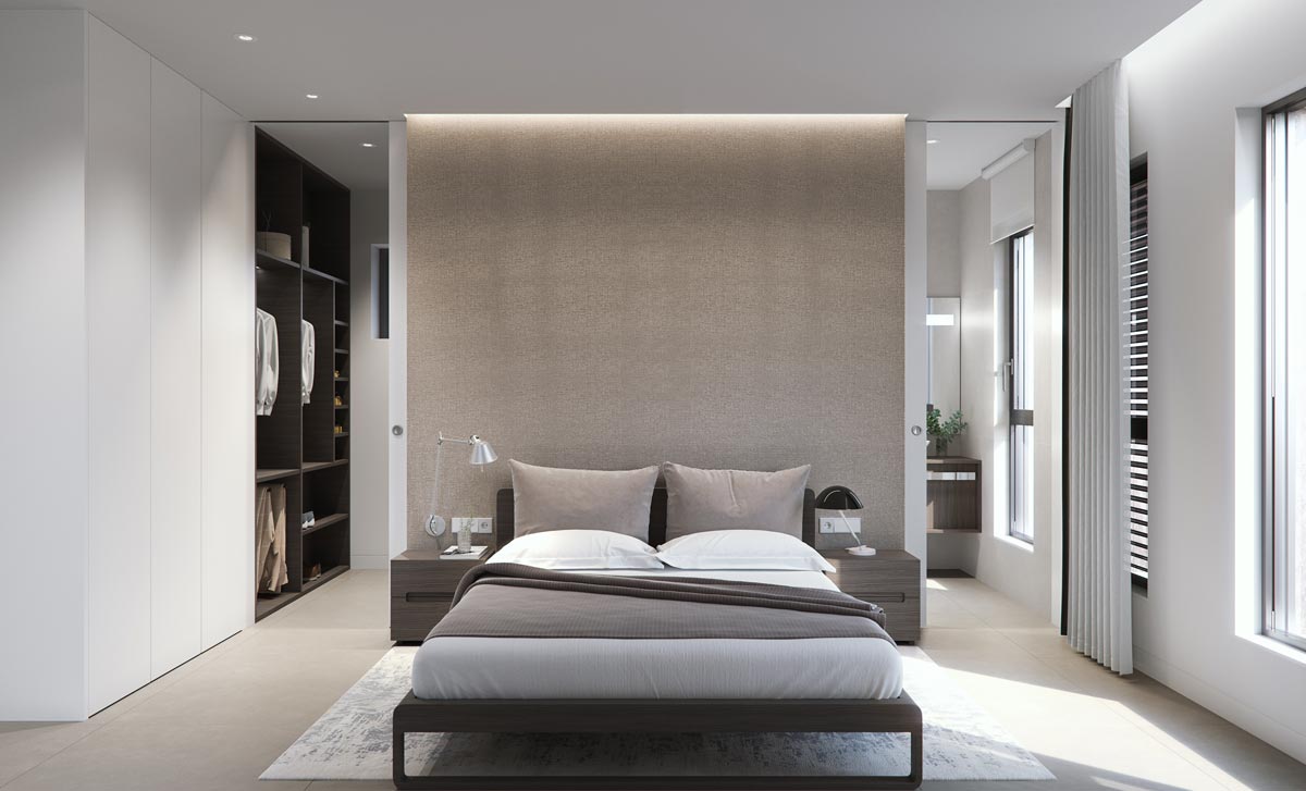 Bedroom in villa for sale in Pilar de la Horadada