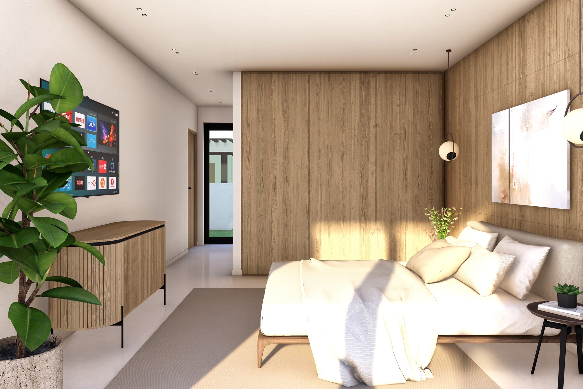 Bedroom in villa for sale in Finestrat