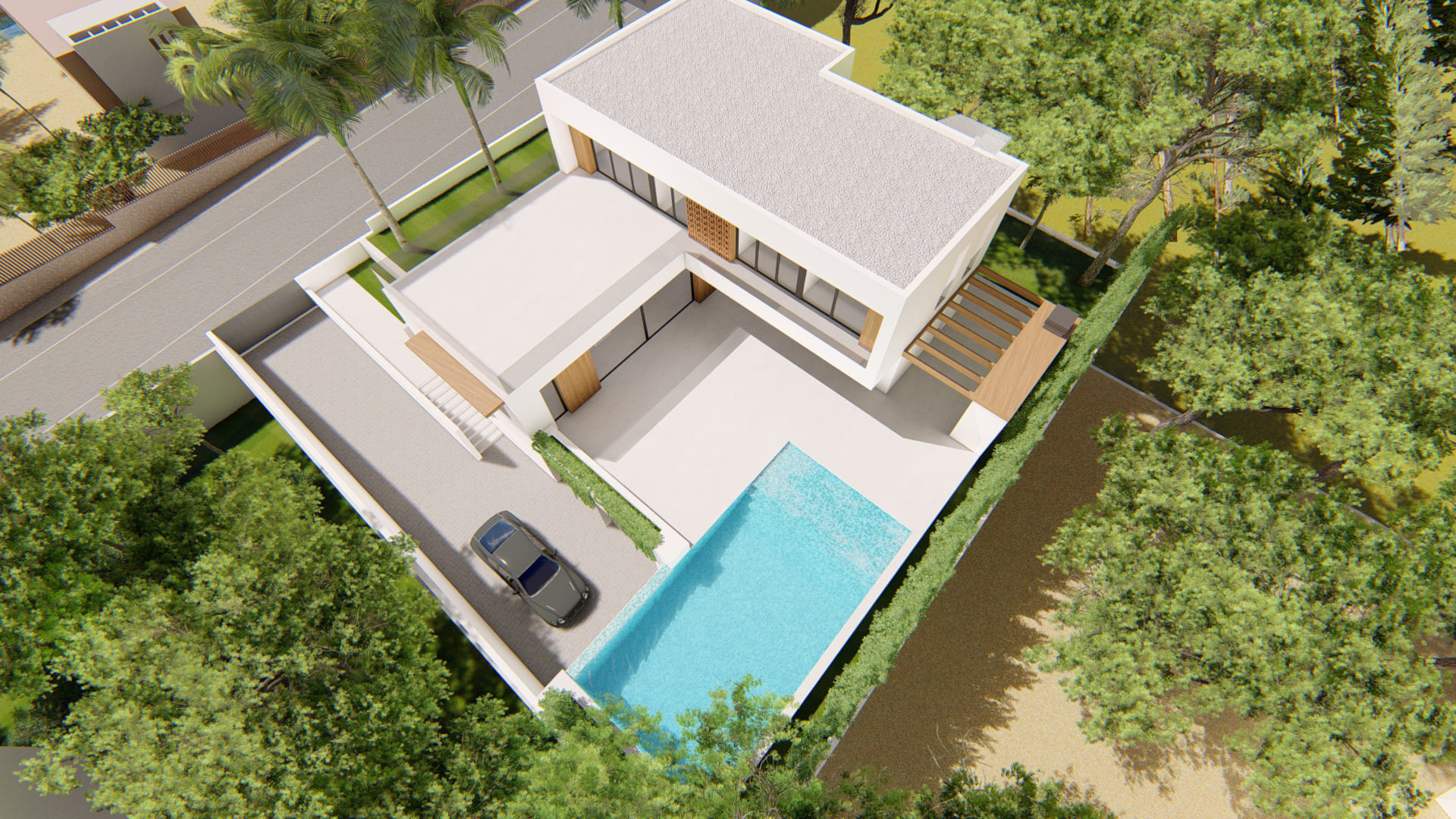 Garden in villa for sale in Finestrat