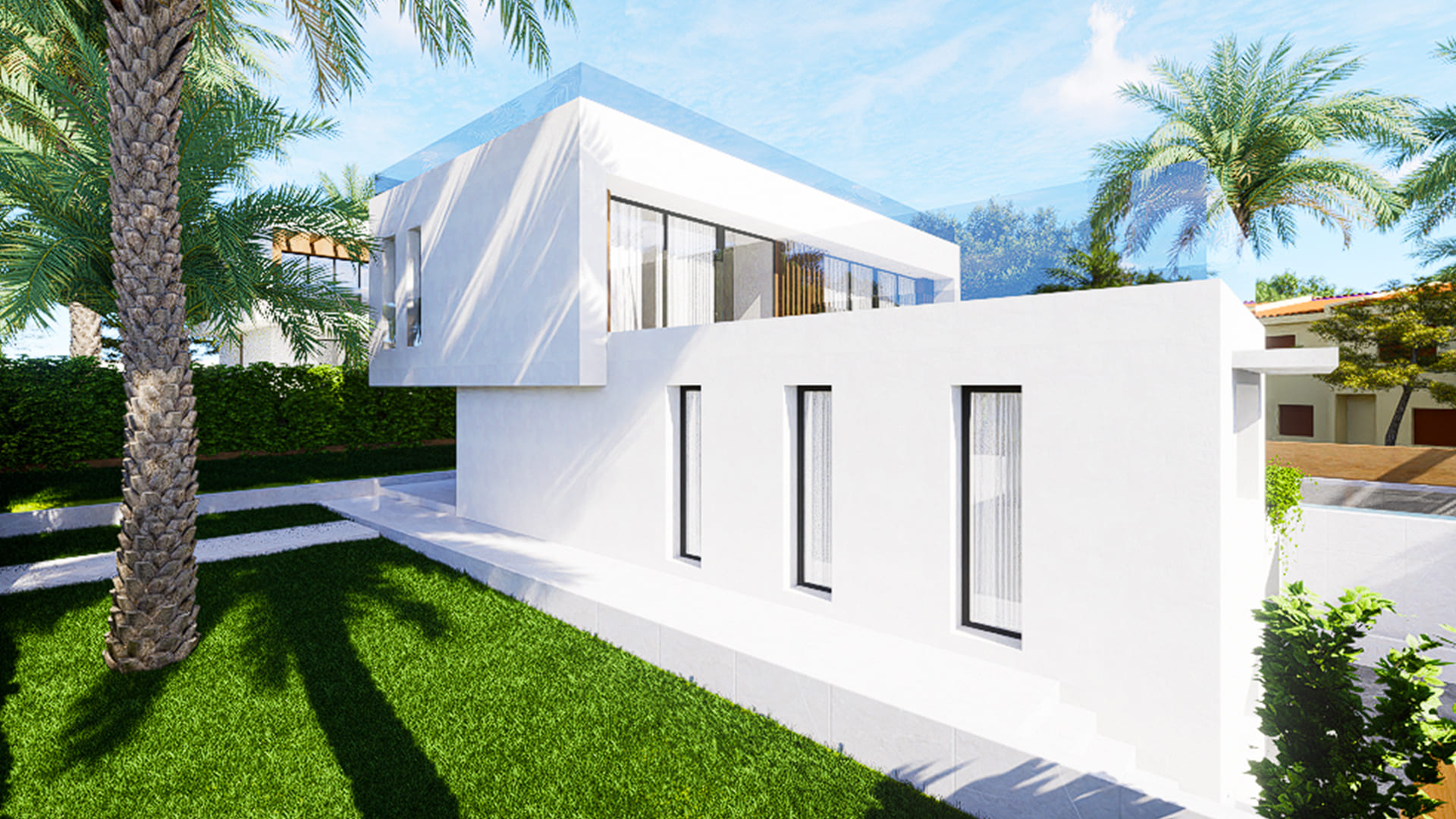 Dining area in villa for sale in Finestrat