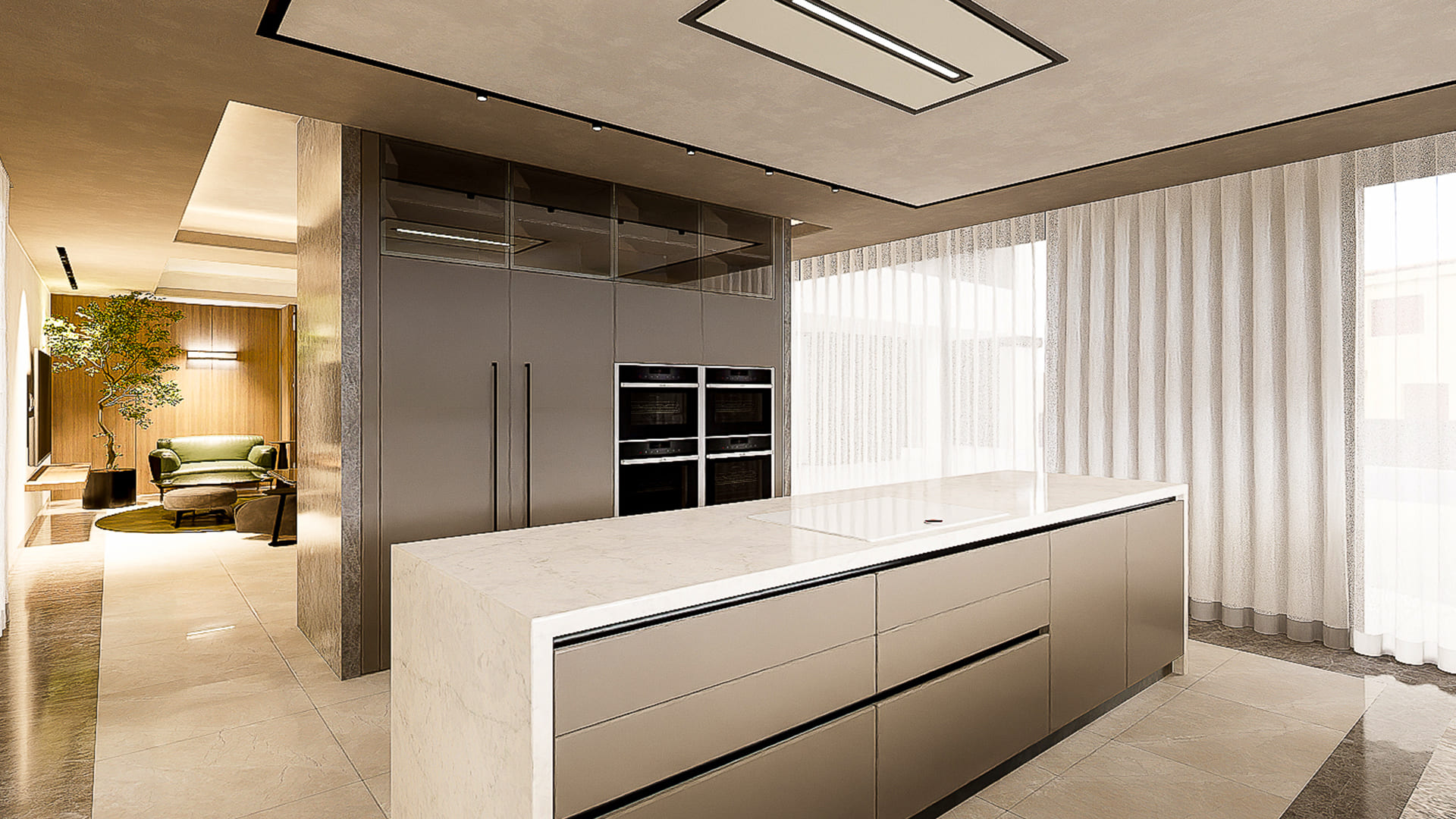 Dining area in villa for sale in Finestrat