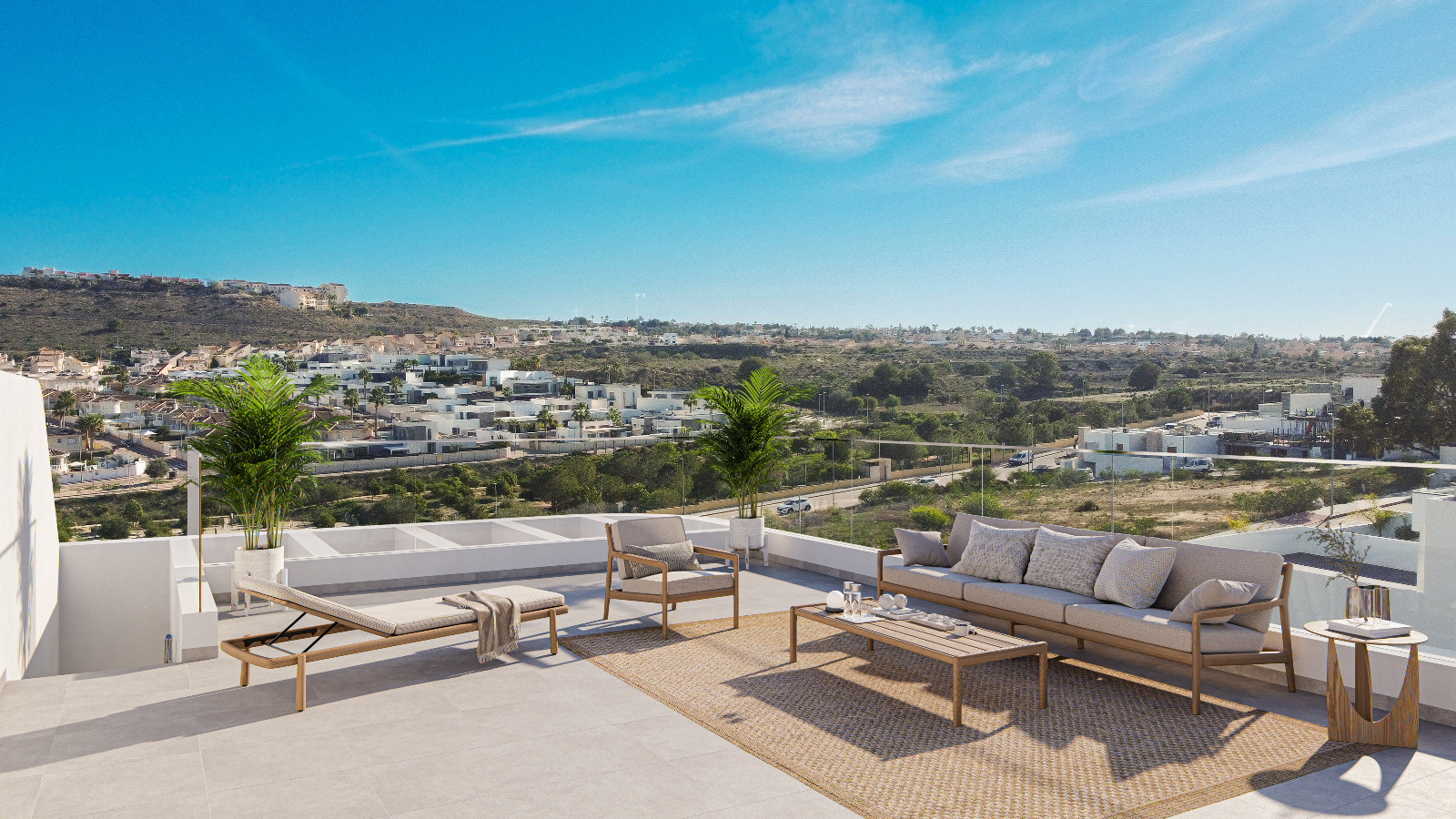 Terrace in penthouse for sale in Benijófar