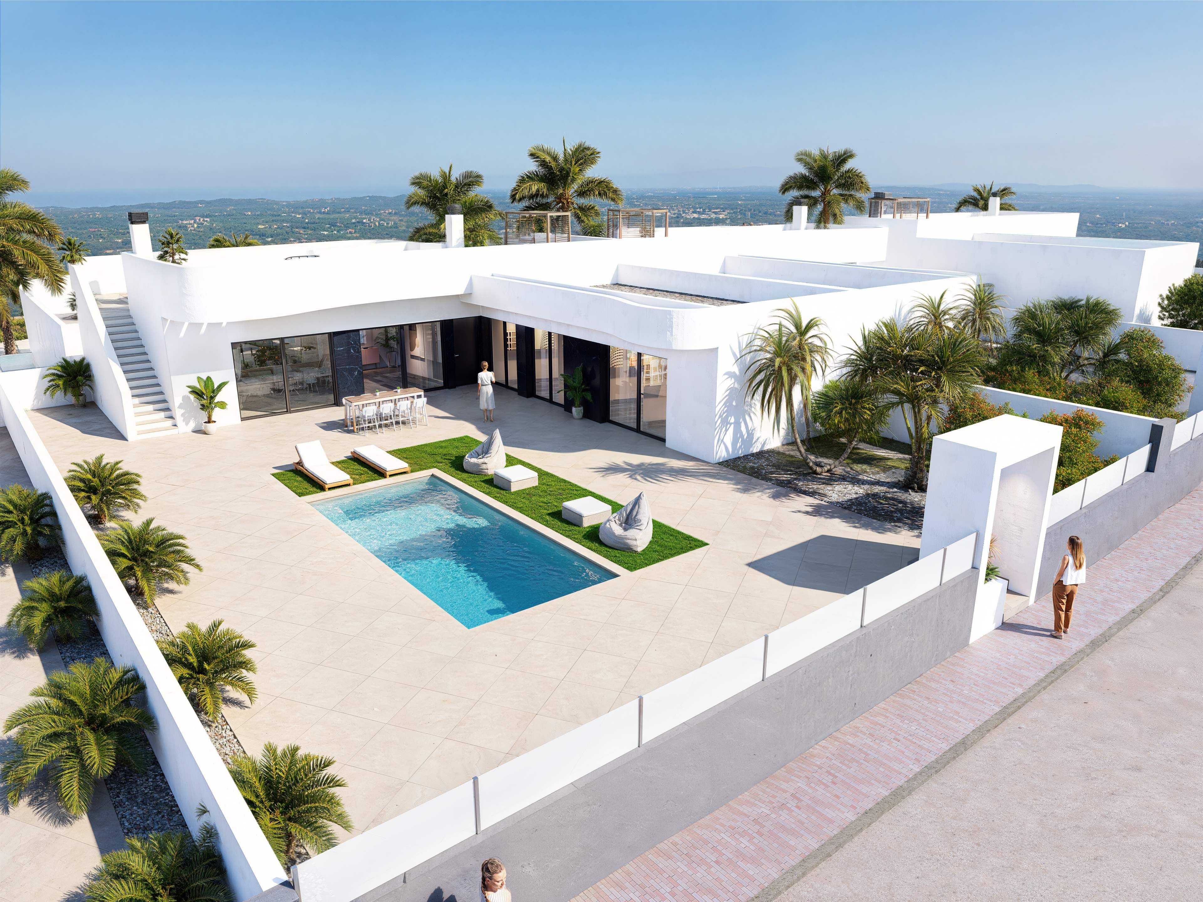 Dining area in villa for sale in Algorfa