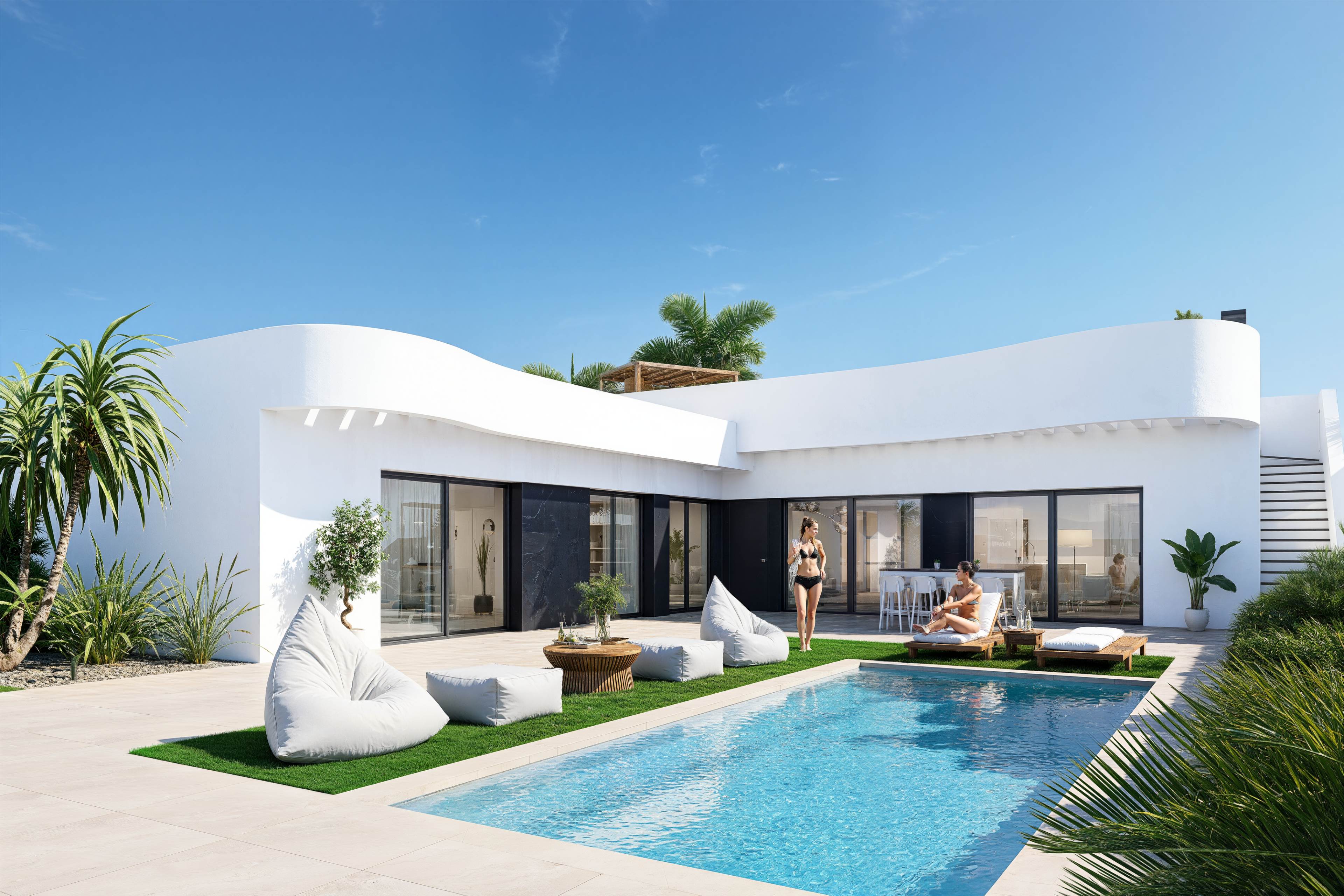 Located in the charming town of Algorfa, this exclusive collection of 49 detached homes offers an id