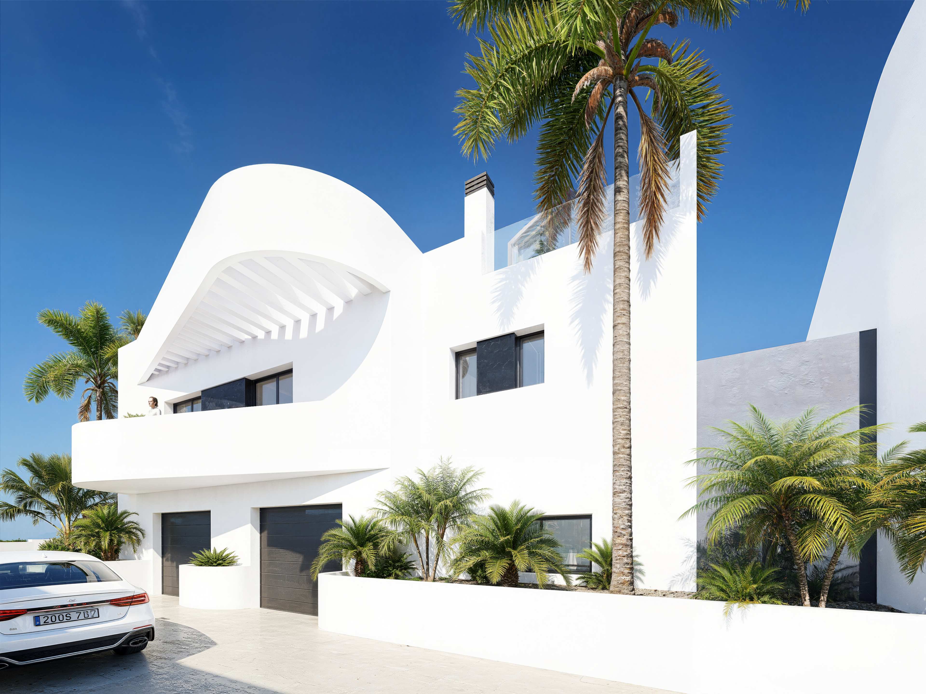 Exterior view in villa for sale in Algorfa