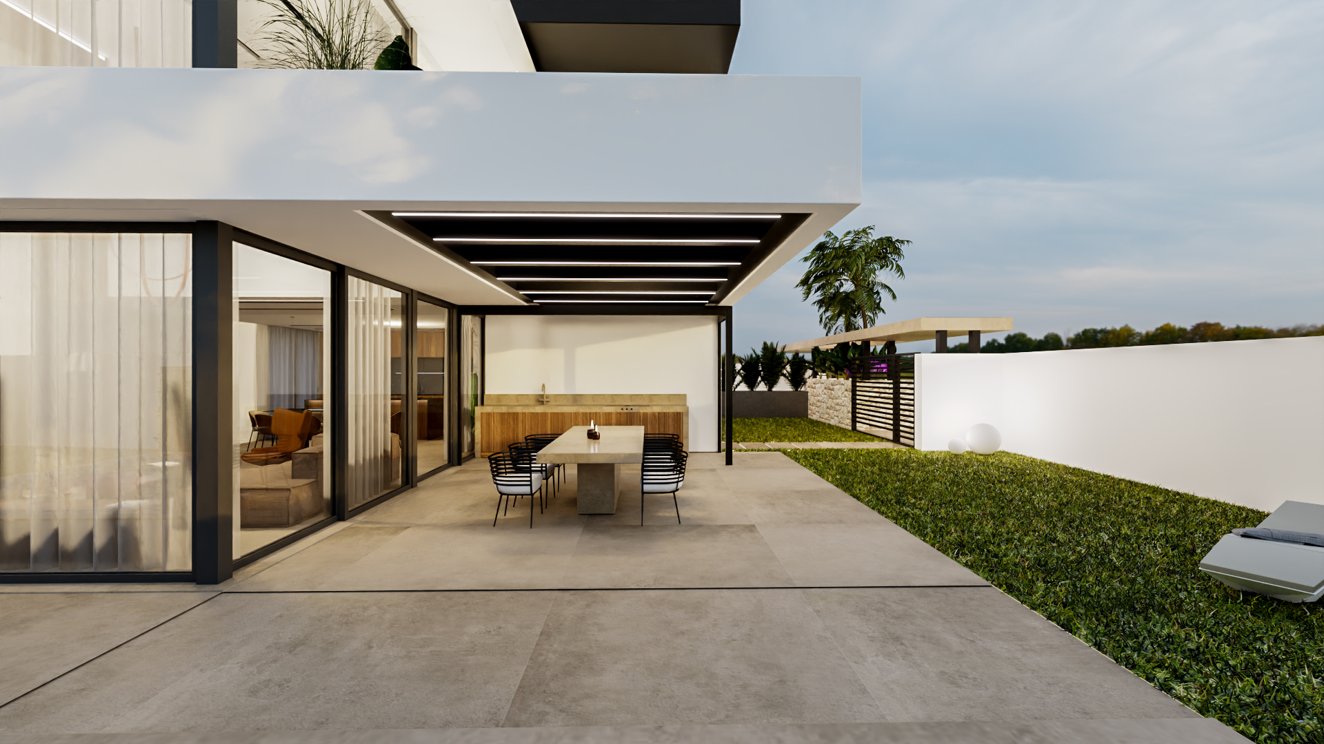 Master bedroom in villa for sale in Orihuela Costa