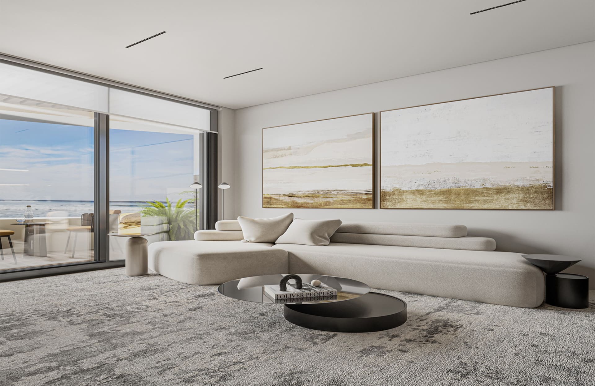 Master bedroom in apartment for sale in Calpe