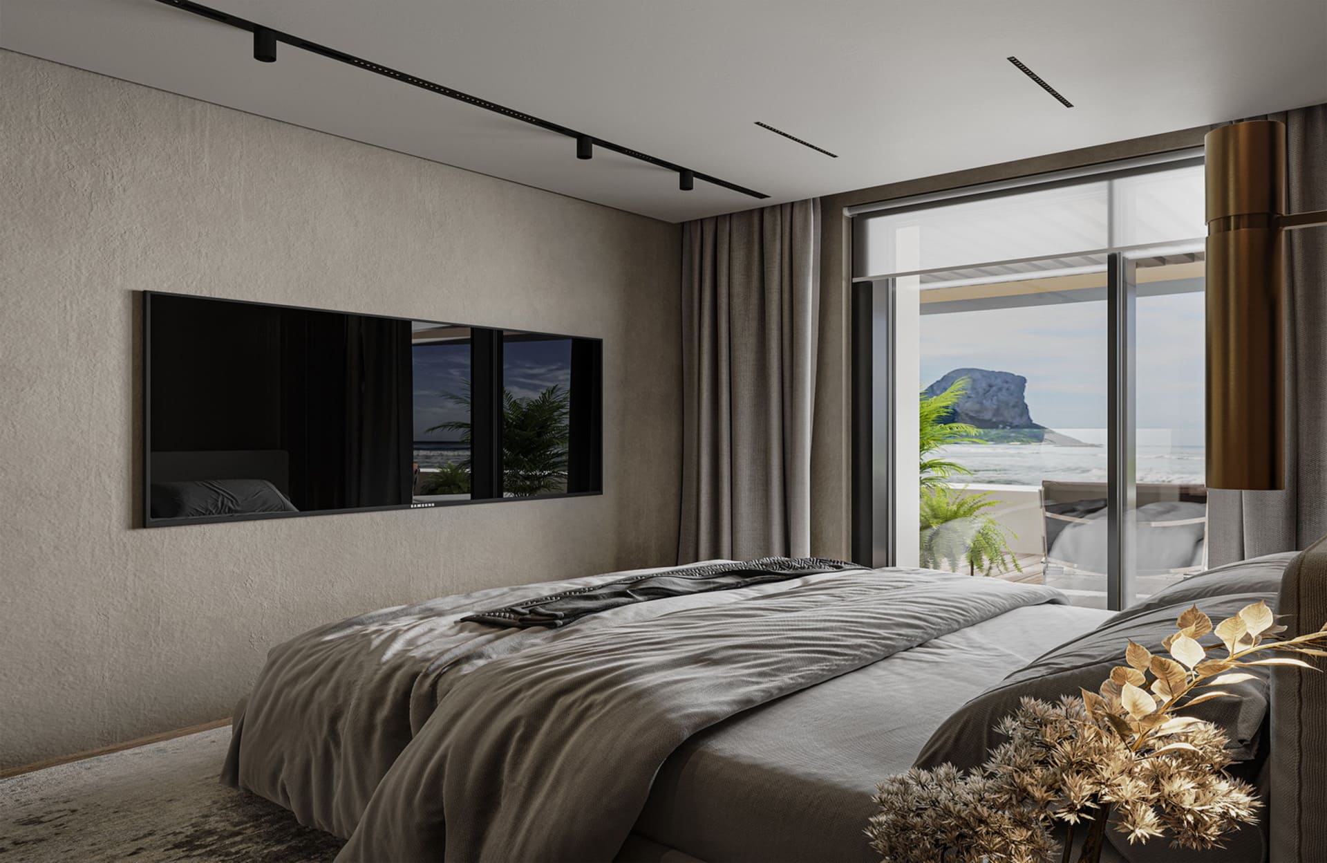 Dining area in apartment for sale in Calpe