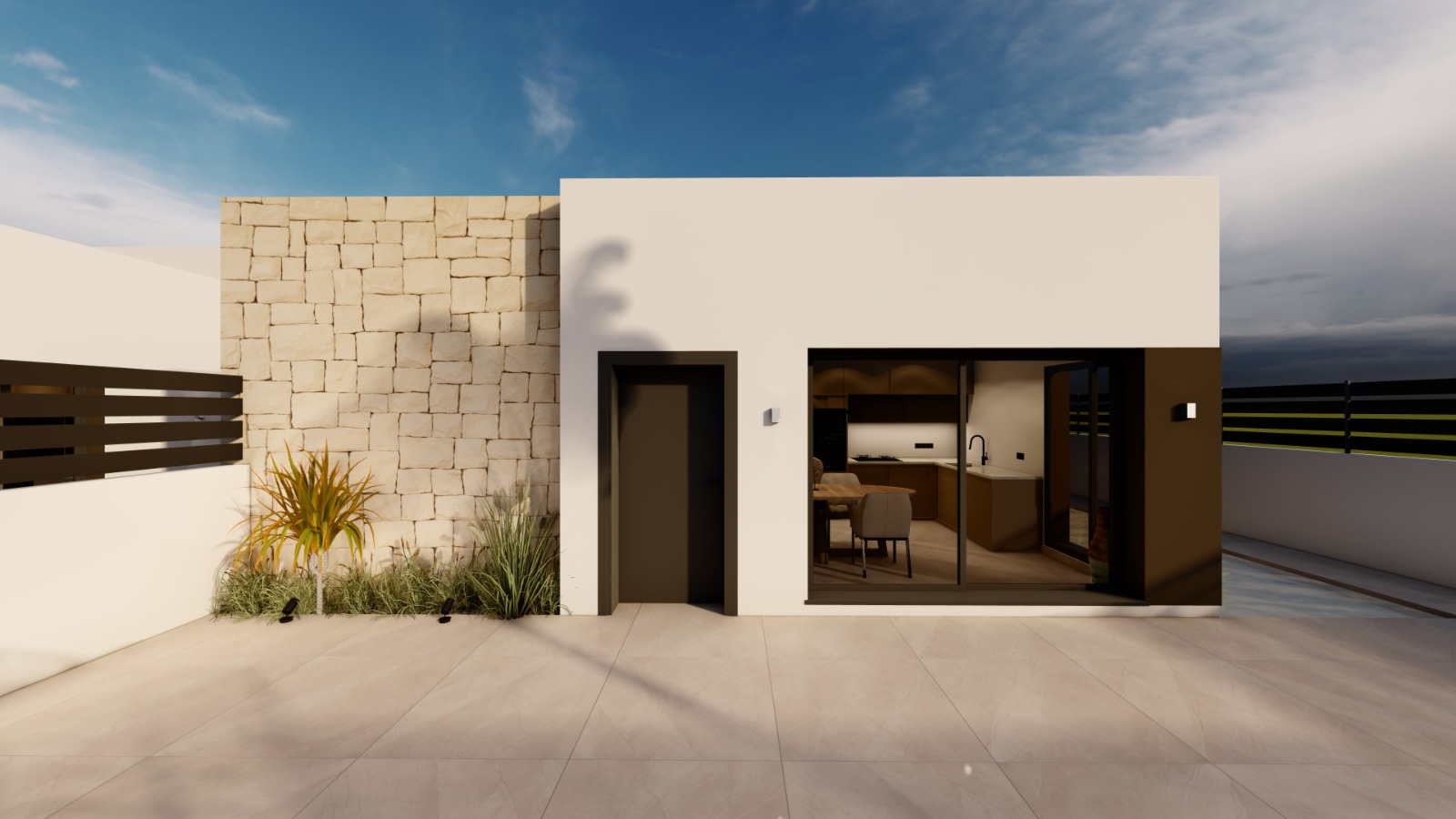 Exterior view in villa for sale in Benijófar
