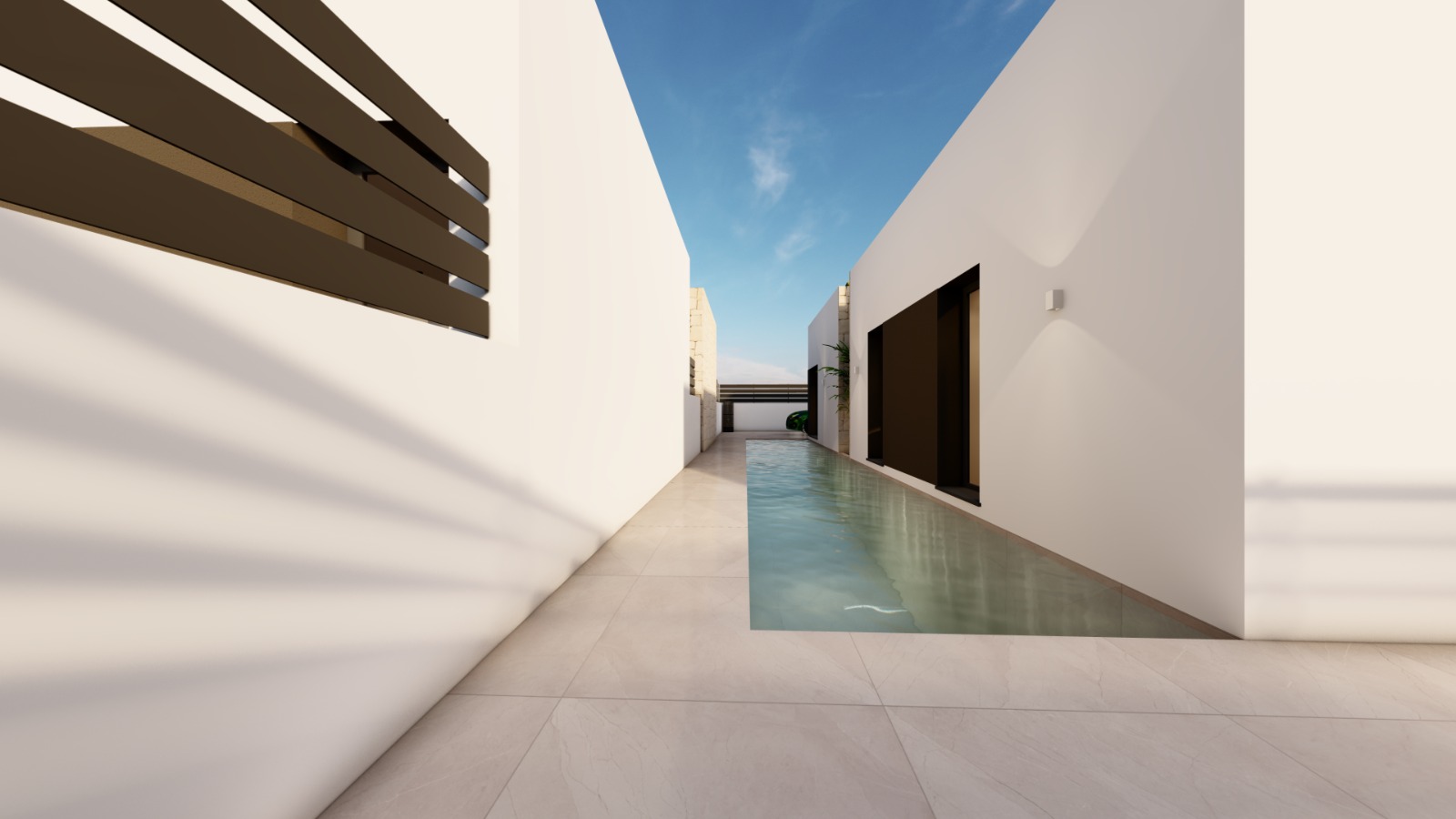 Bathroom in villa for sale in Benijófar