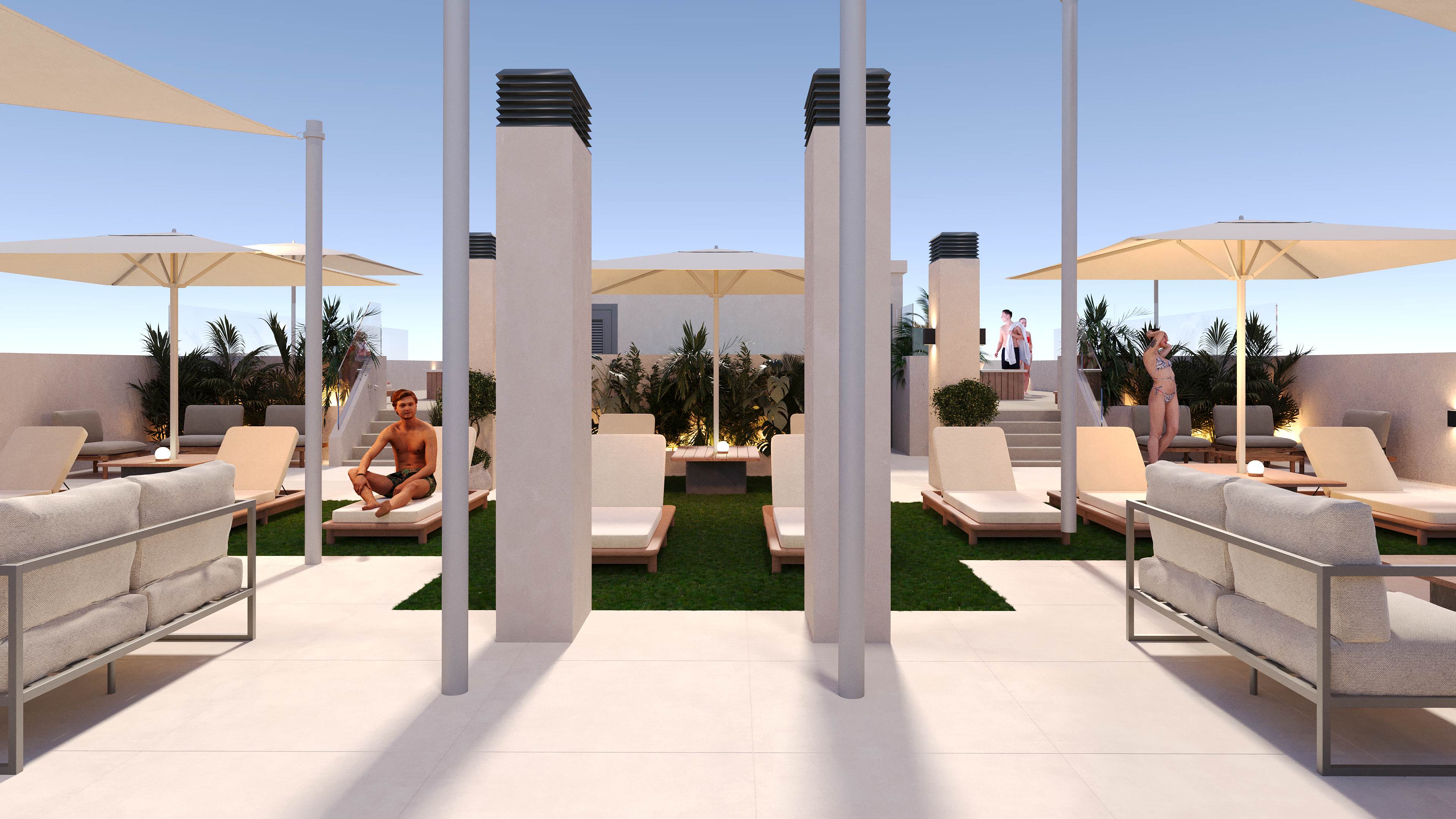 Exterior view in apartment for sale in San Miguel de Salinas