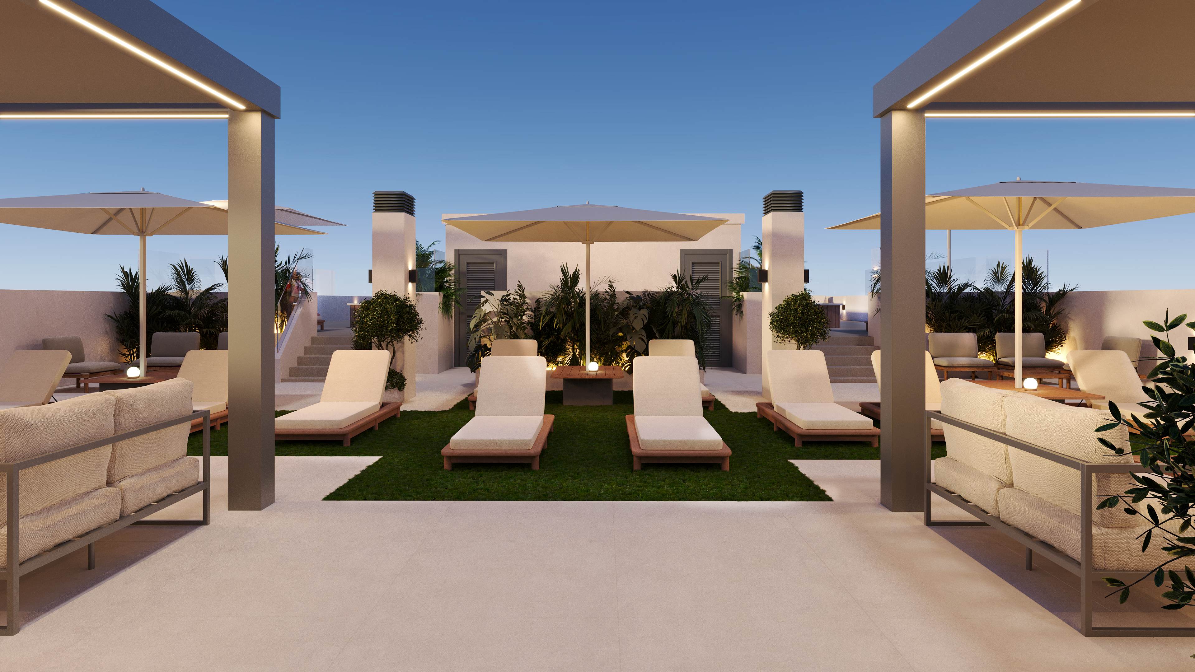 Master bedroom in apartment for sale in San Miguel de Salinas