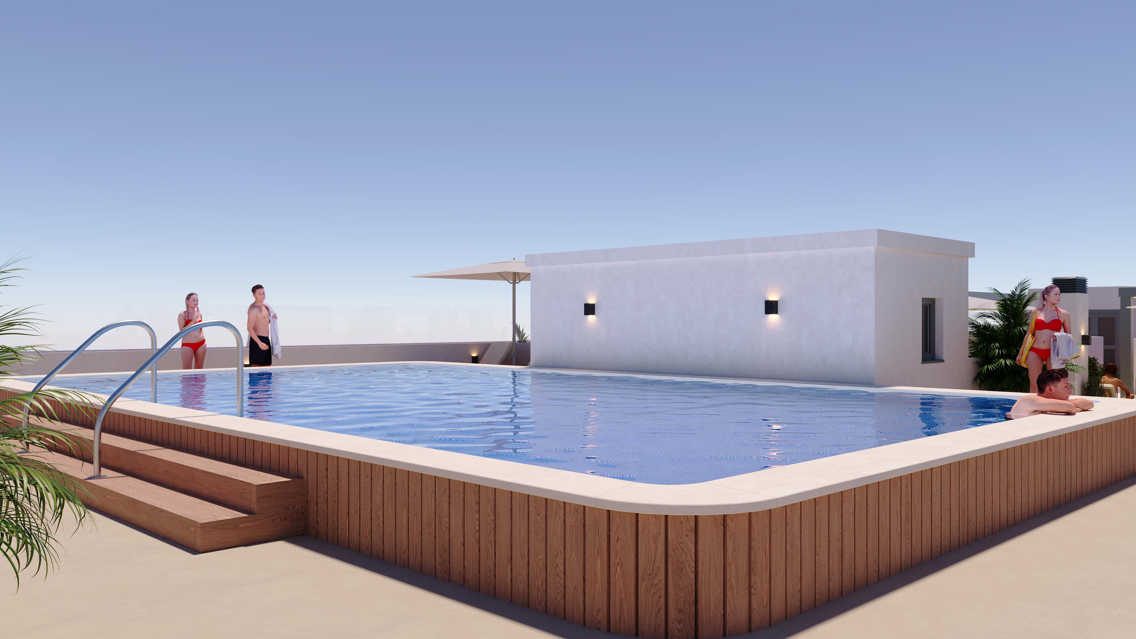 Bedroom in apartment for sale in San Miguel de Salinas