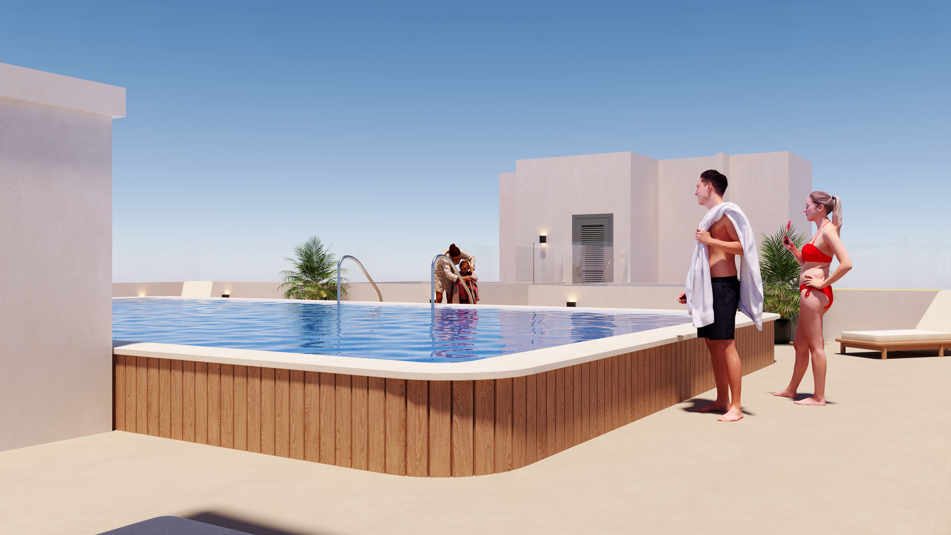 Exterior view in apartment for sale in San Miguel de Salinas