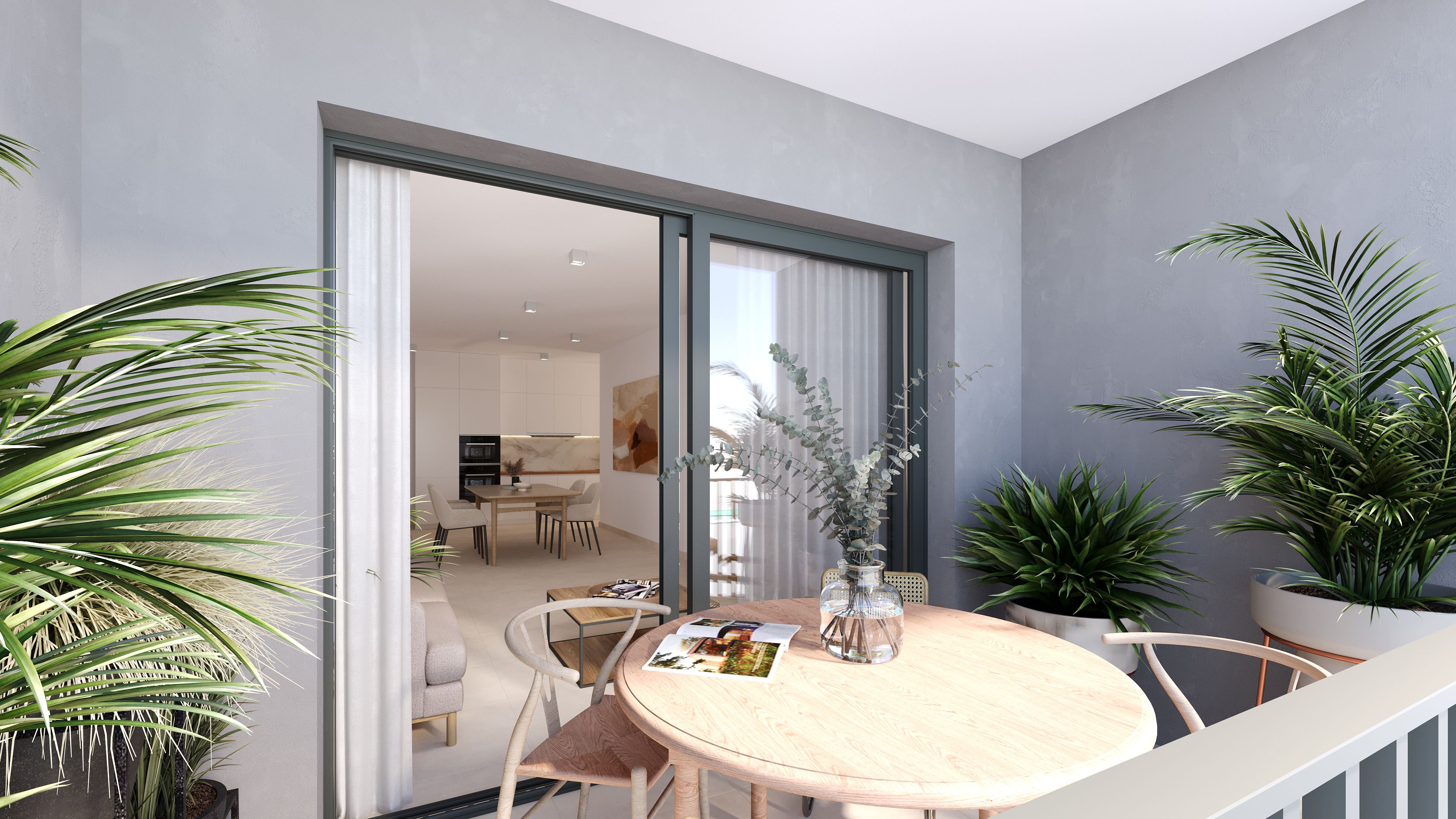 Master bedroom in apartment for sale in San Miguel de Salinas