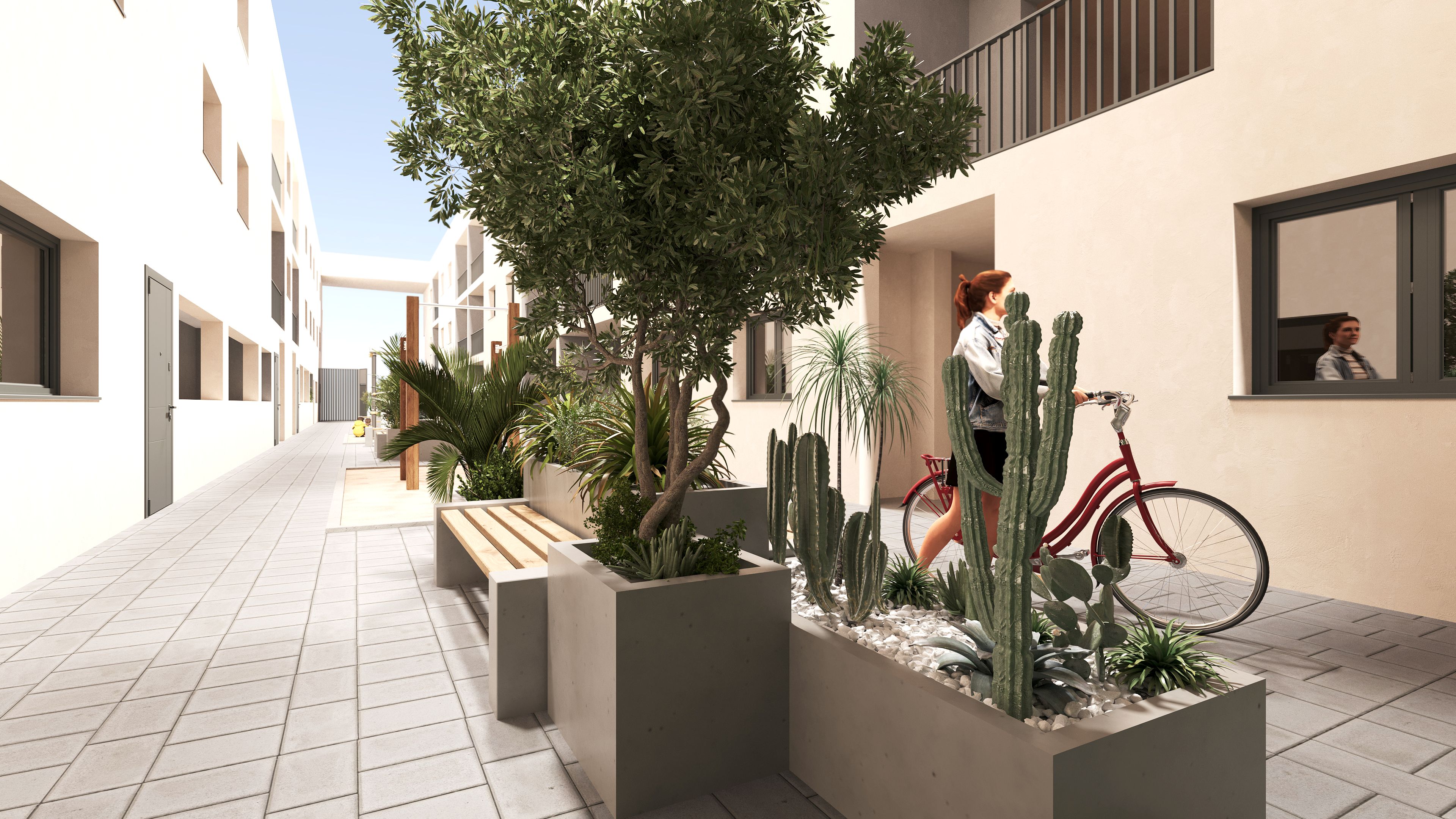 Bathroom in apartment for sale in San Miguel de Salinas