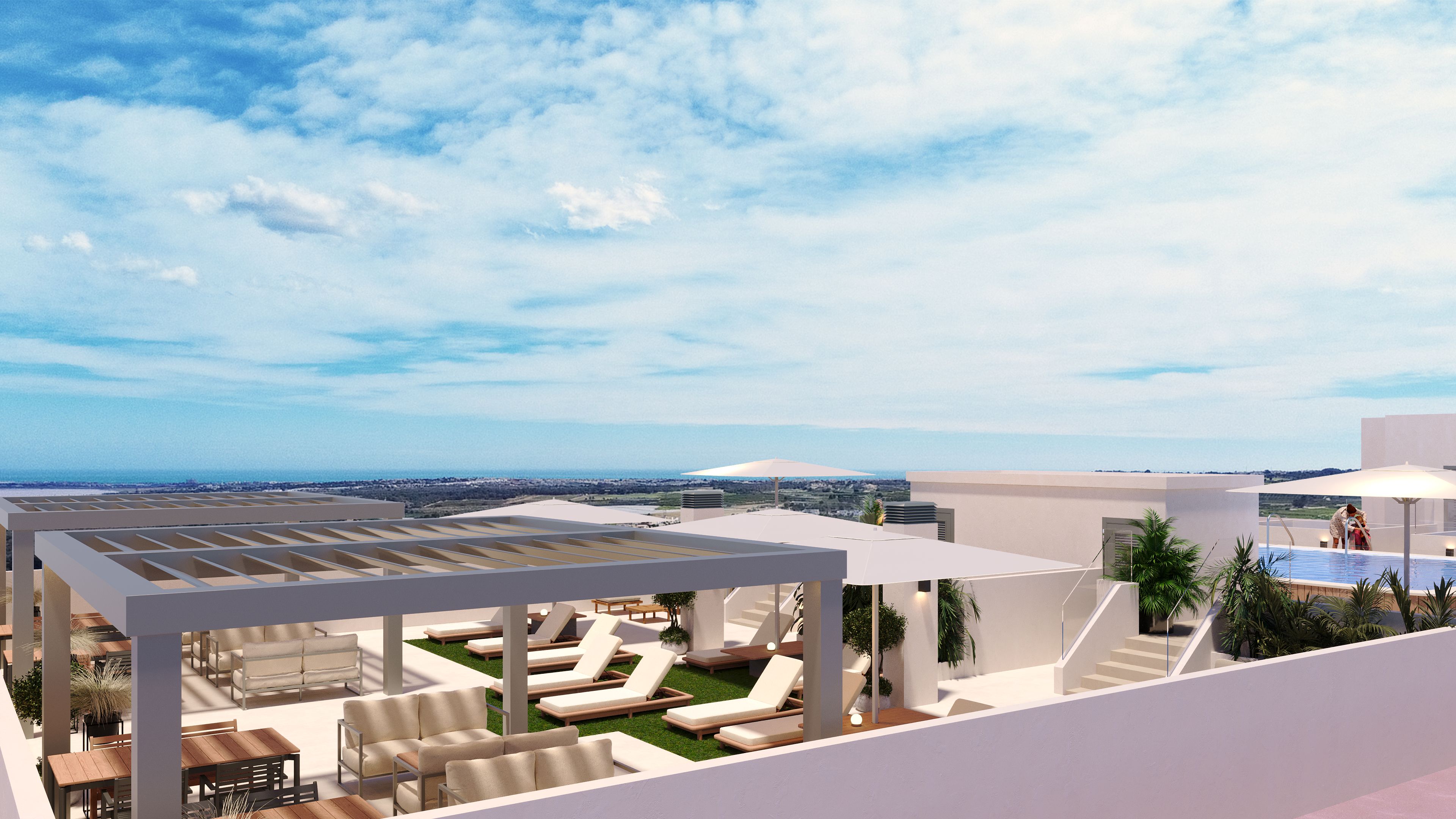 Exterior view in apartment for sale in San Miguel de Salinas