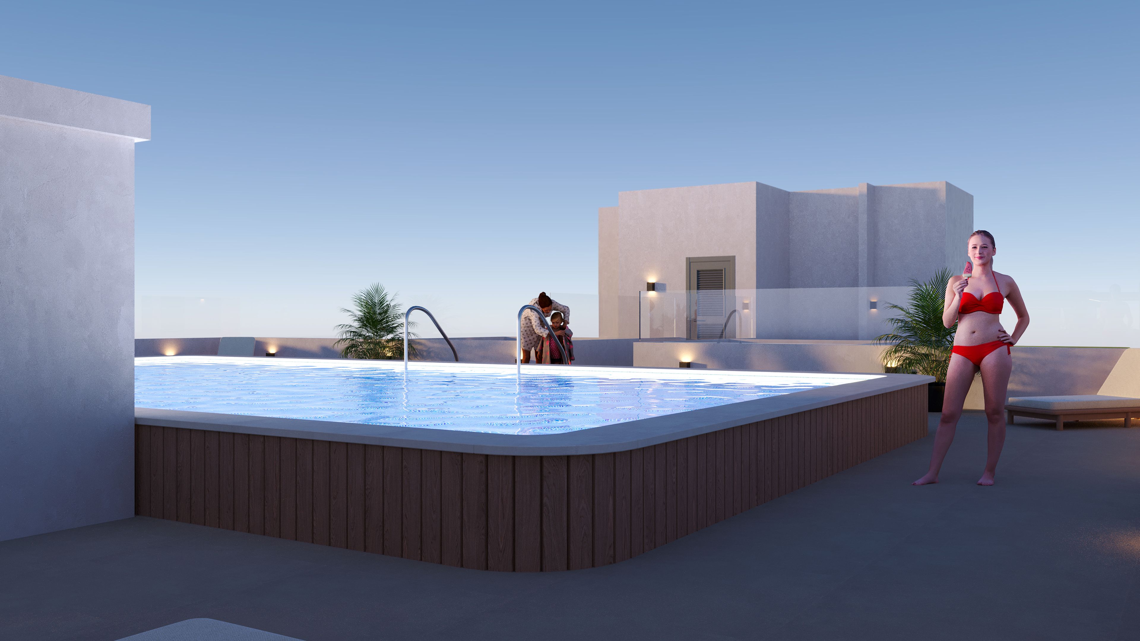 Bedroom in apartment for sale in San Miguel de Salinas
