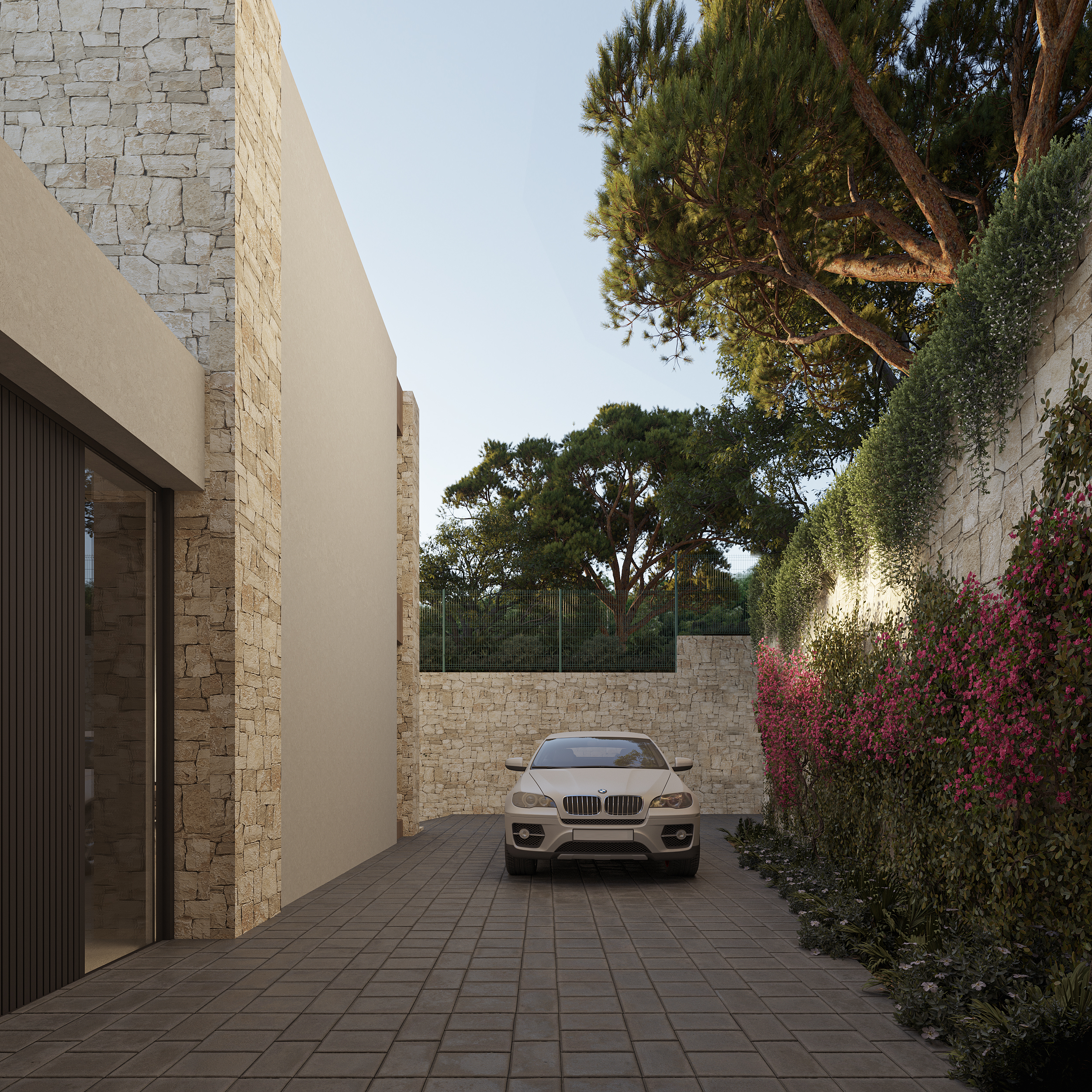 Garden in villa for sale in Benissa