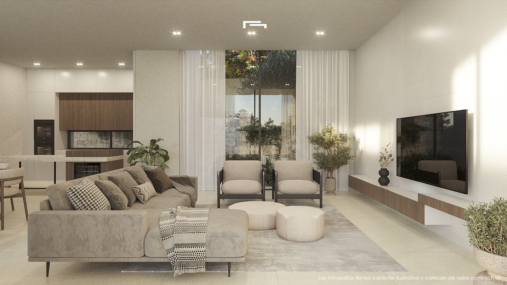 Bedroom in villa for sale in Benissa