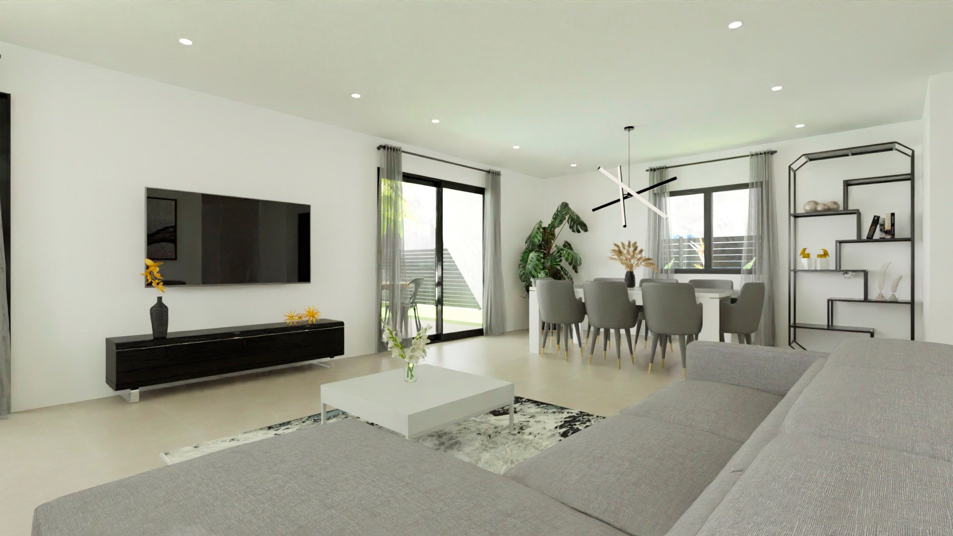Terrace in villa for sale in Monforte del Cid