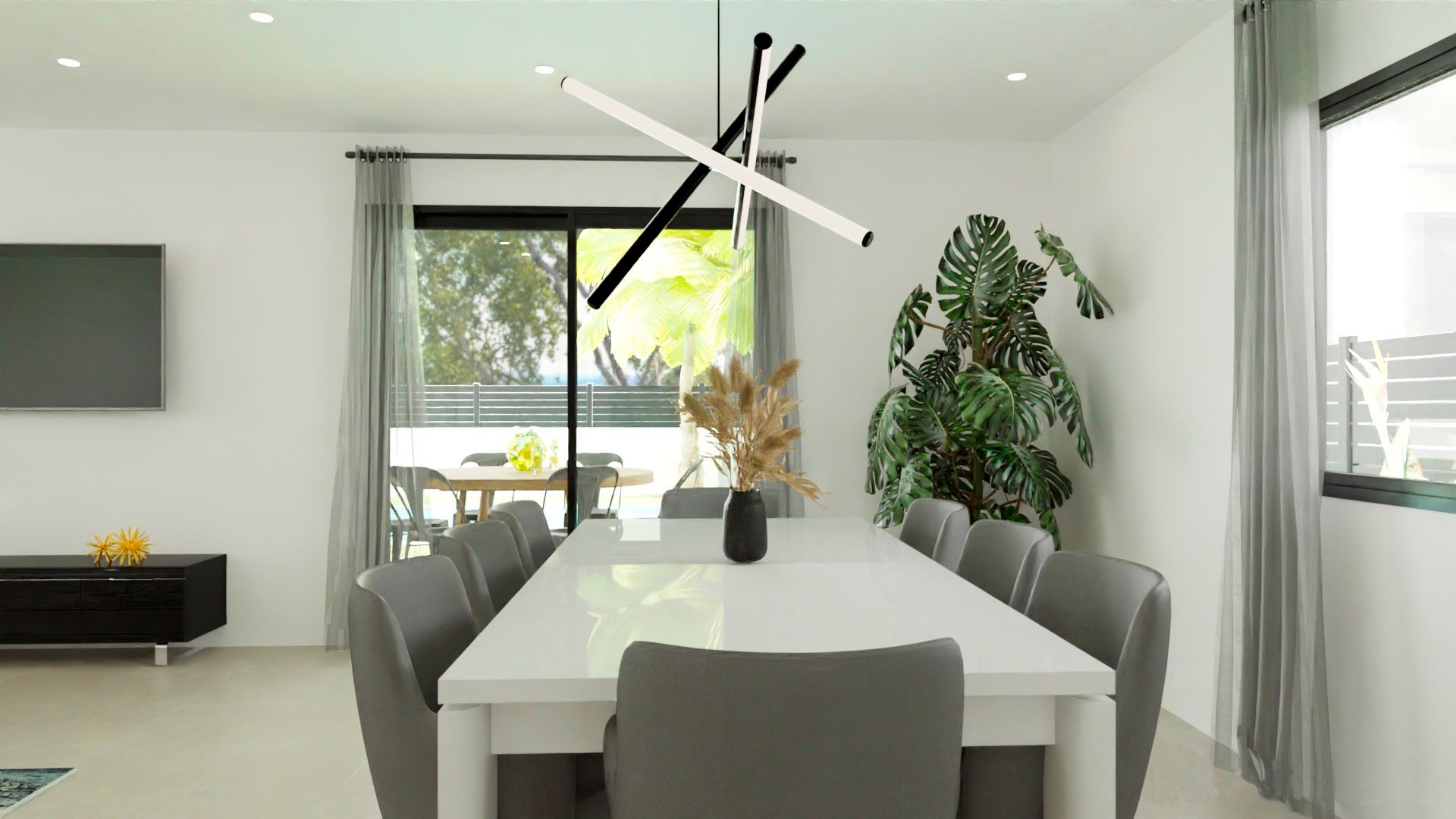 Garden in villa for sale in Monforte del Cid