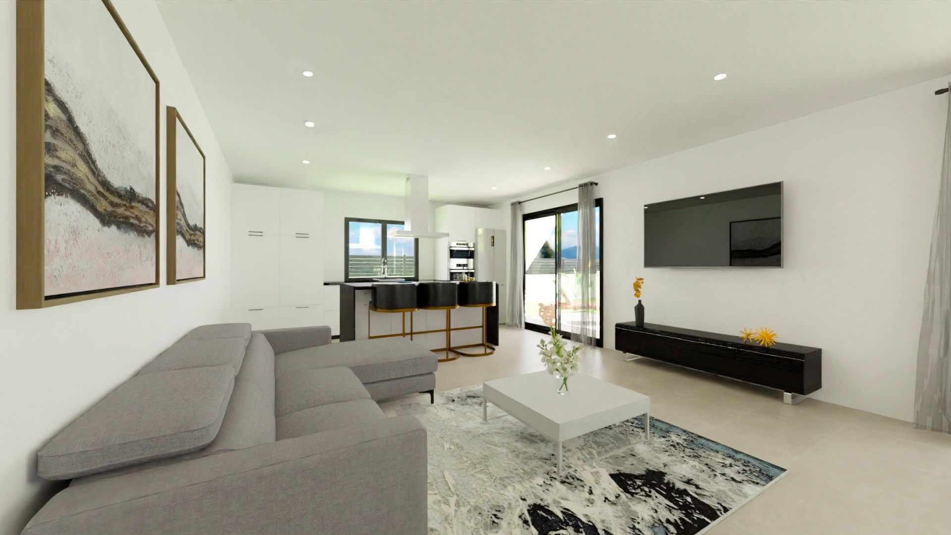 Exterior view in villa for sale in Monforte del Cid